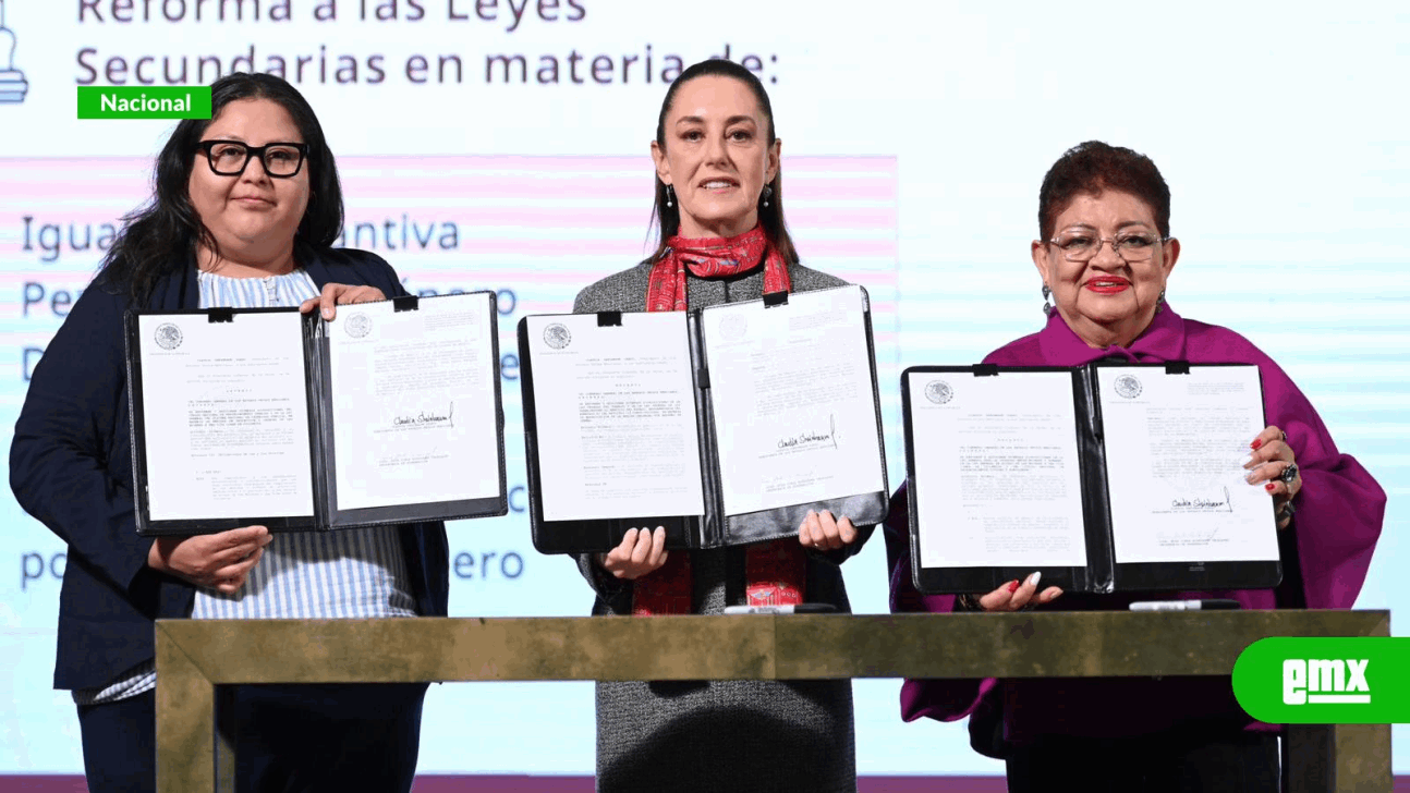 EMX-Firma CSP decreto para proteger a las mujeres de México