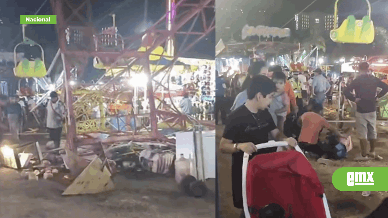 EMX-Colapsó-juego-mecánico-en-feria-de-Acapulco-(Video)