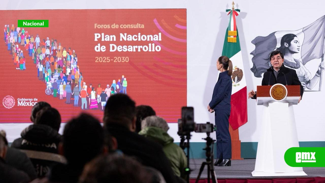 EMX-PRESIDENTA-CLAUDIA-SHEINBAUM-PRESENTA-PLAN-NACIONAL-DE-DESARROLLO-2025-2030;-EJERCICIO-DEMOCRÁTICO-EN-EL-QUE-PARTICIPARÁ-EL-PUEBLO-DE-MÉXICO