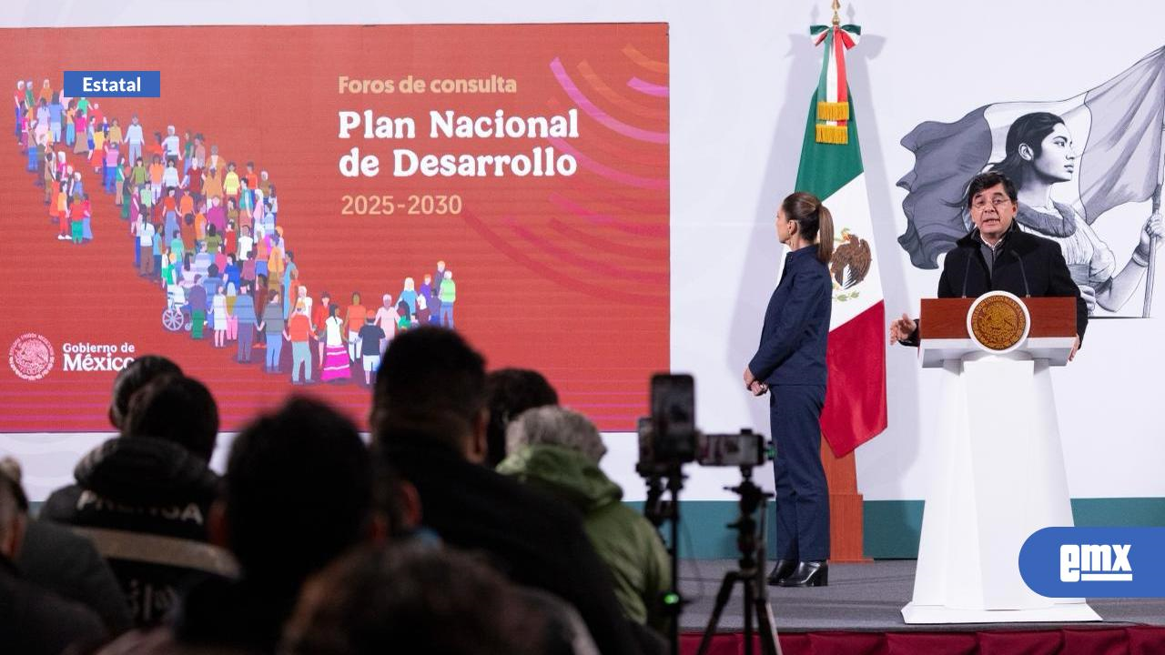 EMX-RESIDENTA-CLAUDIA-SHEINBAUM-PRESENTA-PLAN-NACIONAL-DE-DESARROLLO-2025-2030;-EJERCICIO-DEMOCRÁTICO-EN-EL-QUE-PARTICIPARÁ-EL-PUEBLO-DE-MÉXICO