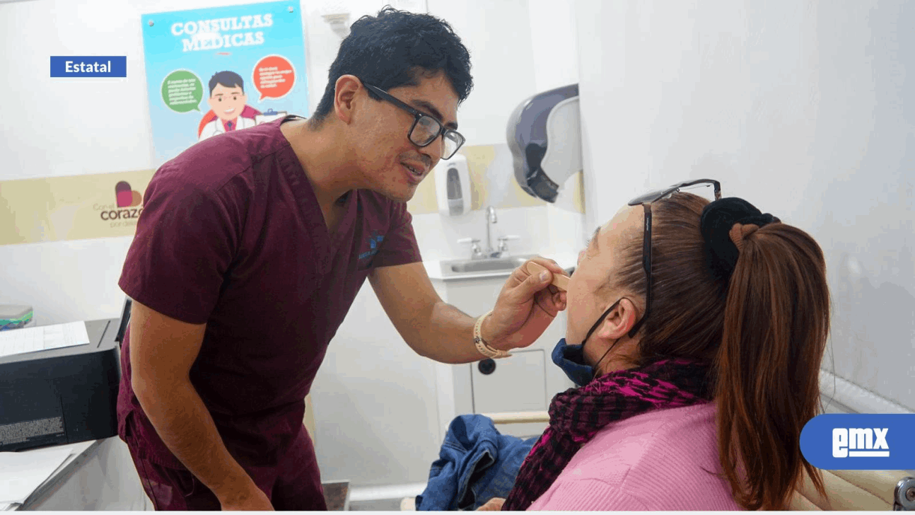 EMX-Llevan Centros de Salud Móviles atención a enfermedades de temporada invernal