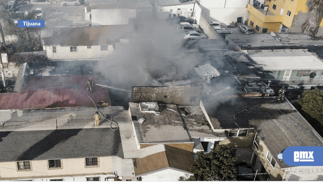 EMX-Se incendia casa habitación en la Zona Centro 