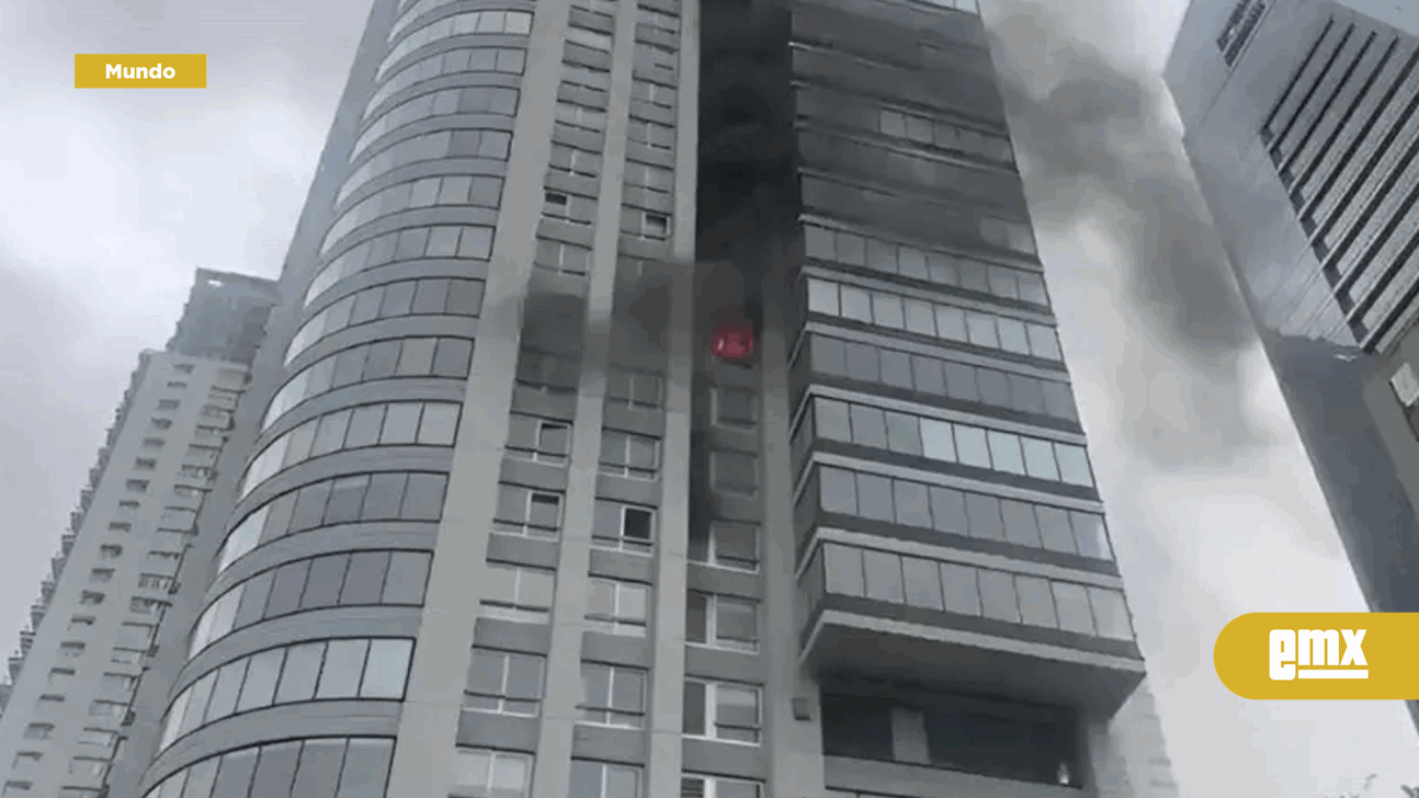 EMX-Se incendia edificio de 50 pisos en Buenos Aires; hay 100 evacuados