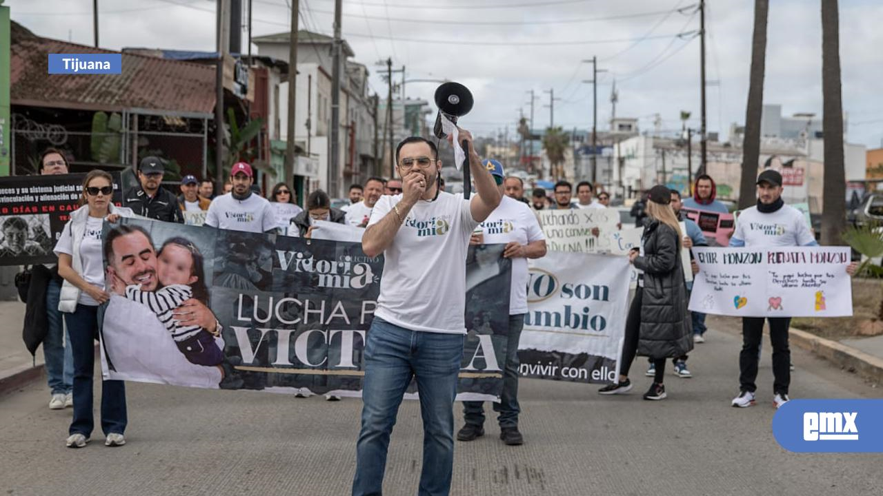 EMX-"Queremos custodia compartida", marchan contra la obstrucción del vínculo filial 