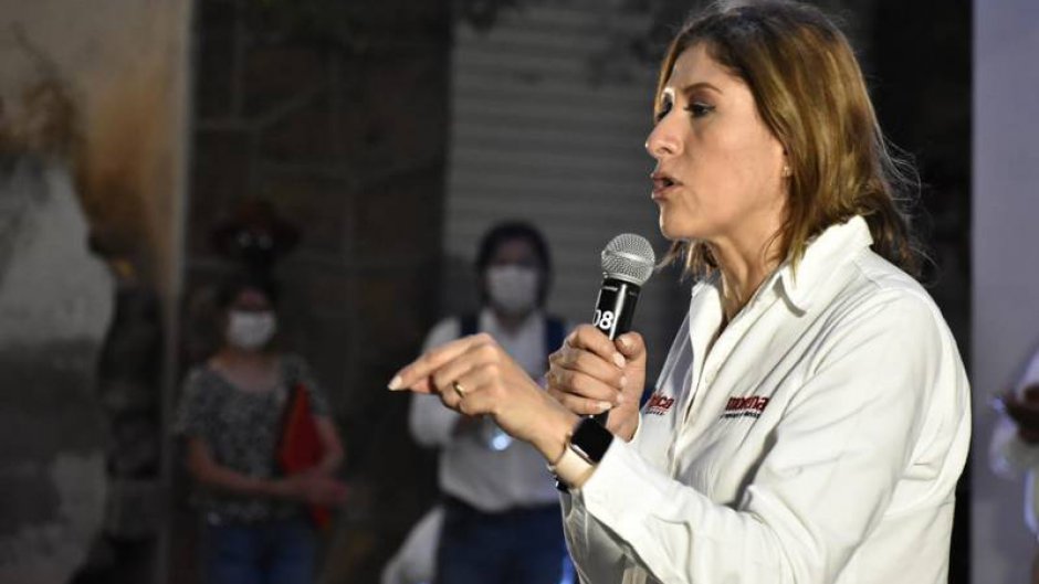 EMX-INE niega retiro de candidatura a Mónica Rangel en SLP