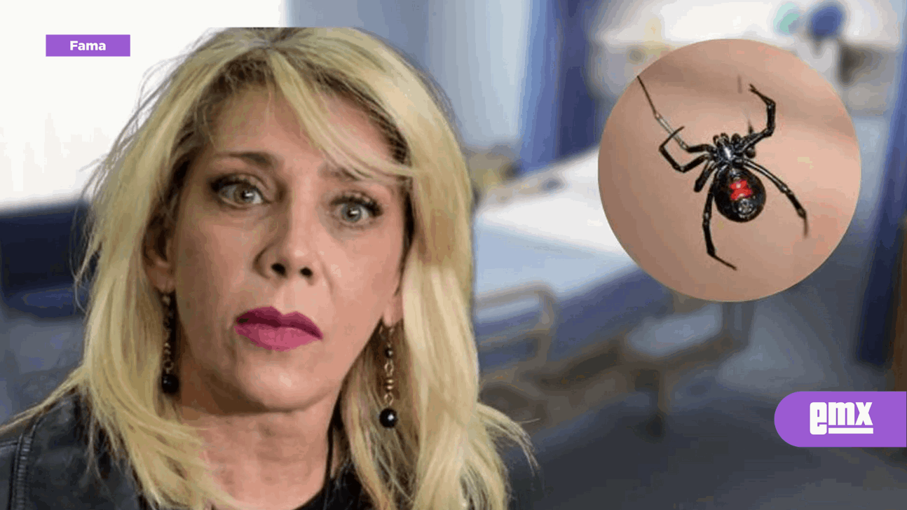 EMX-Cynthia-Klitbo-es-hospitalizada-de-emergencia-por-picadura-de-una-araña-viuda-negra