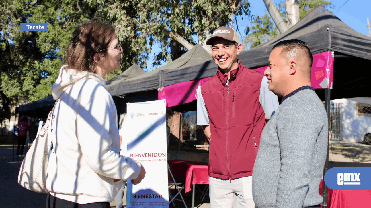 EMX-GOBIERNO DE TECATE FORTALECE EL BIENESTAR COMUNITARIO CON JORNADA EN CLUB  DE LA ALEGRÍA 