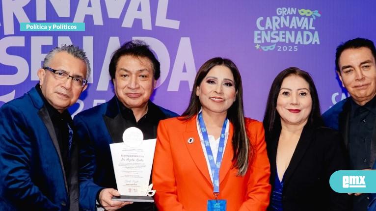 EMX-CLAUDIA AGATÓN MUÑIZ... Recibe comentarios favorables por la organización del Gran Carnaval...