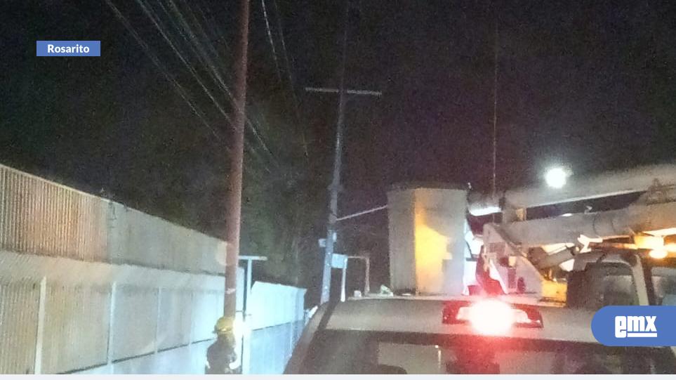 EMX-Más-de-mil-300-usuarios-se-quedaron-sin-luz-por-la-tormenta-en-Rosarito:-CFE