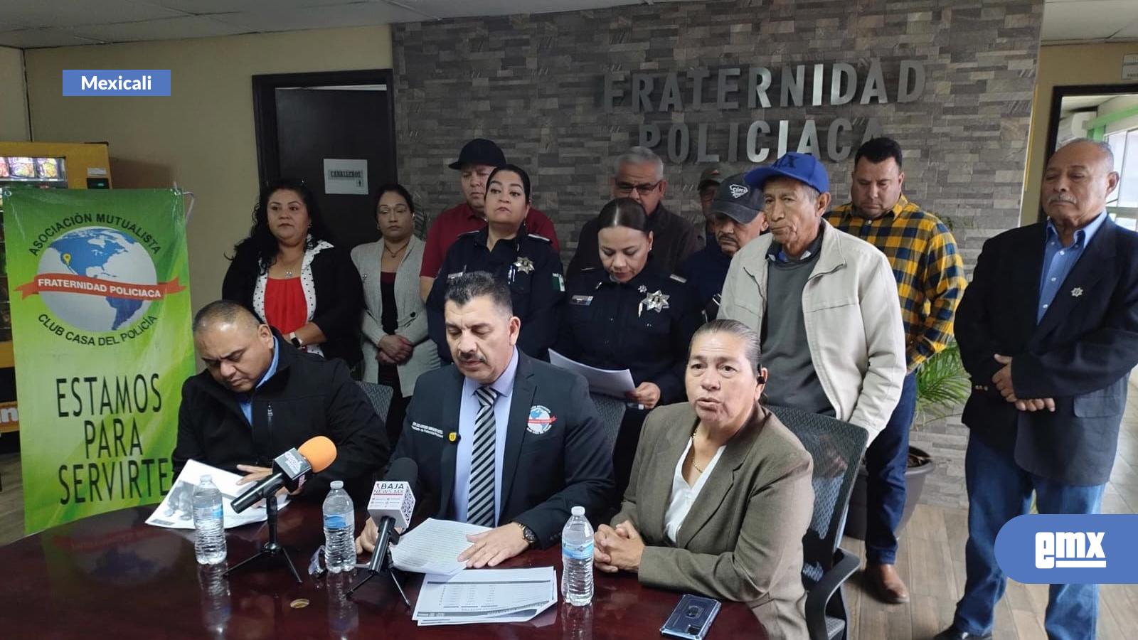 EMX-RESPALDA FRATENIRDAD POLICIACA A DIRECTOR DE LA DSPM