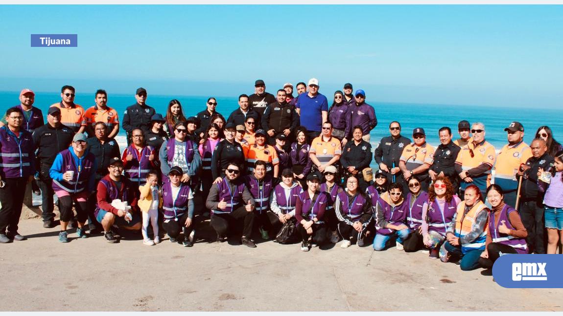 EMX- Más de 600 voluntarios participaron en la limpieza de la playa