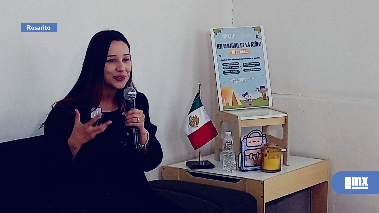 EMX-DIF Rosarito invita al "1er. Festival de la Niñez" este sábado en la Unidad Deportiva Profesor Andrés Luna