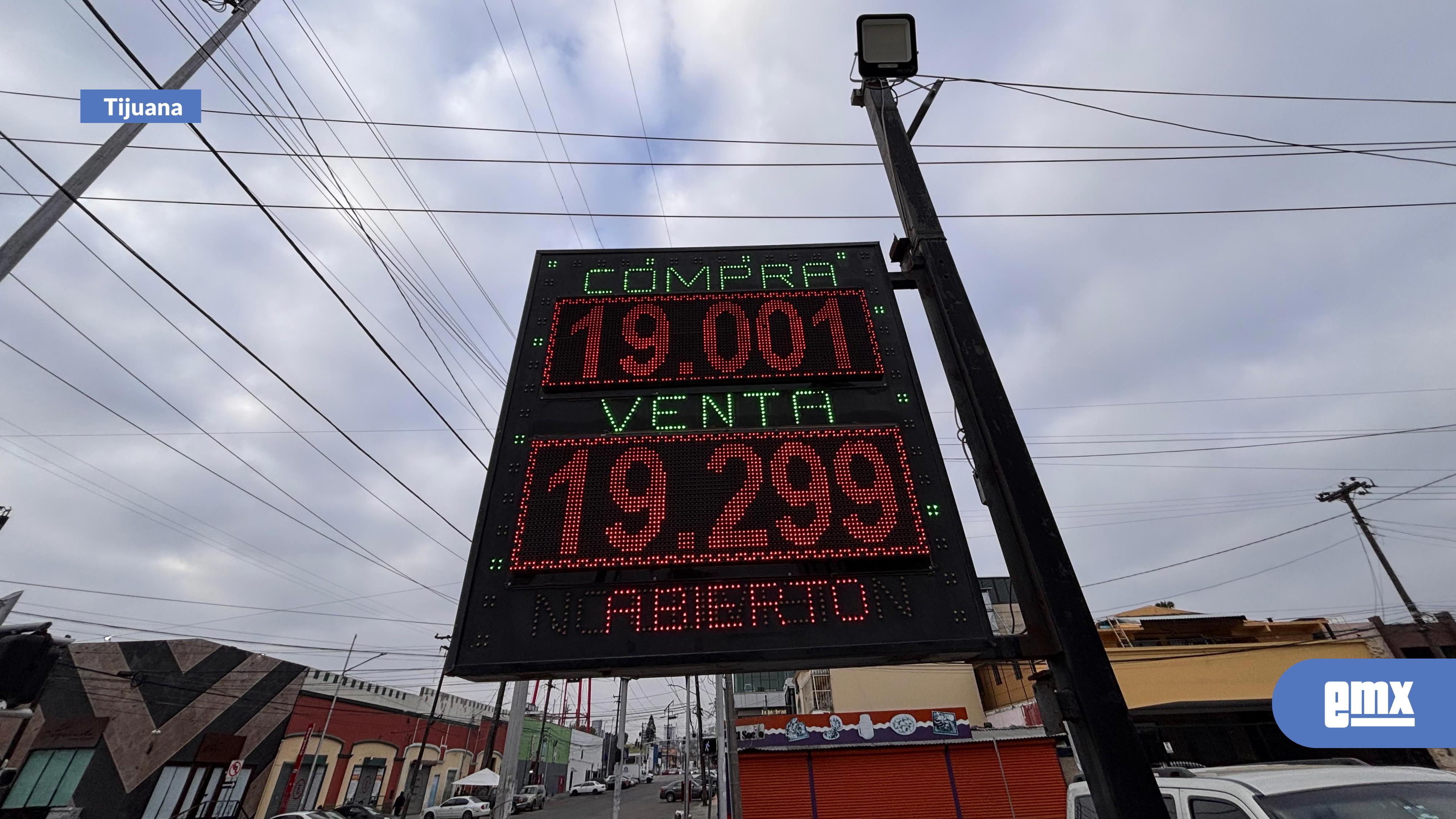 EMX-Tipo de cambio en Tijuana
