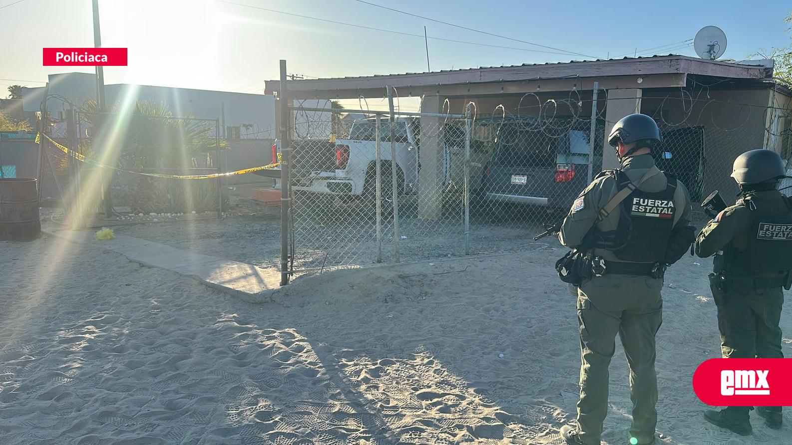 EMX- Operativo conjunto en San Felipe culmina con la detención de agresor armado