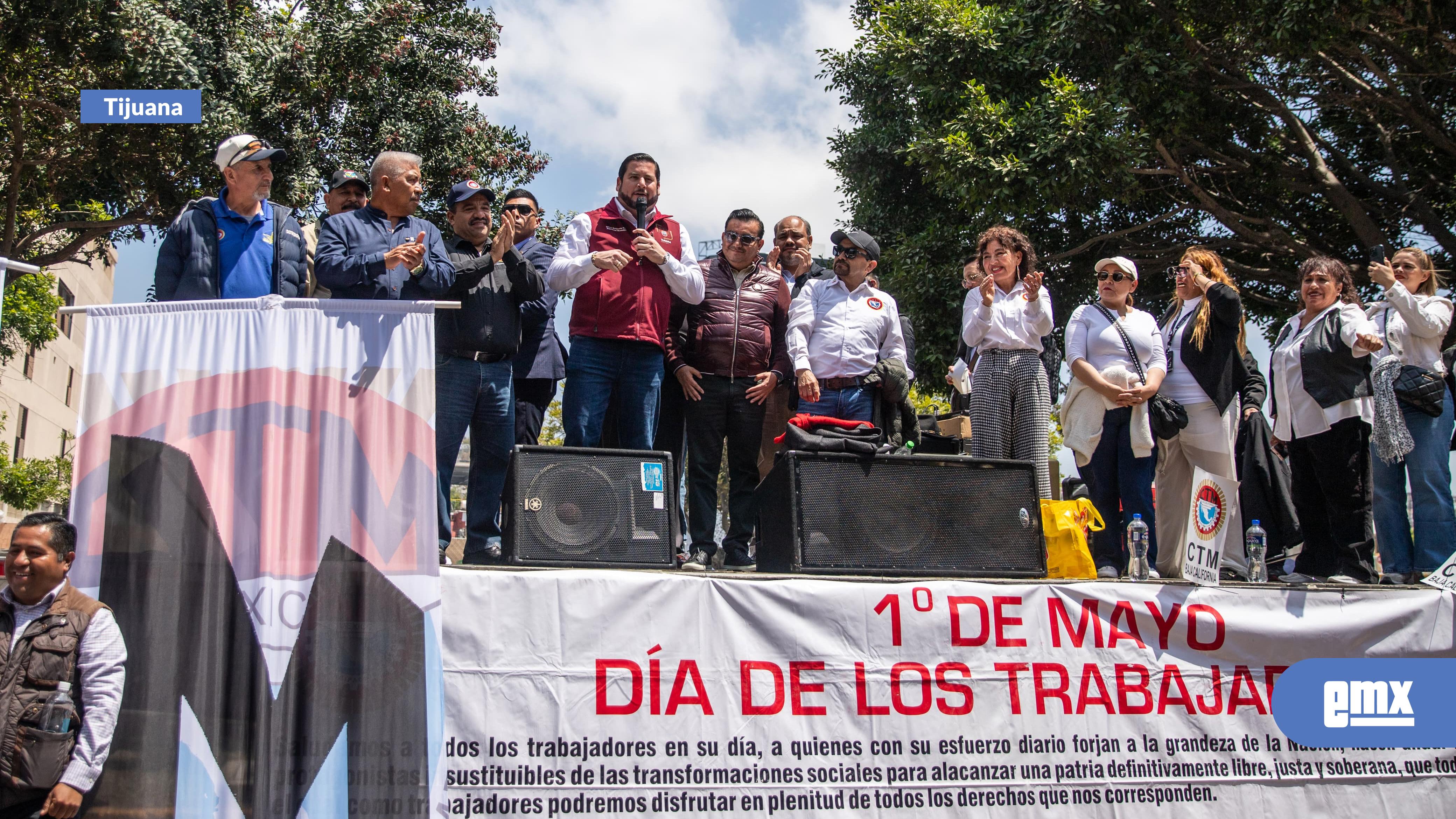 EMX-Realizan desfile por el Día del Trabajo