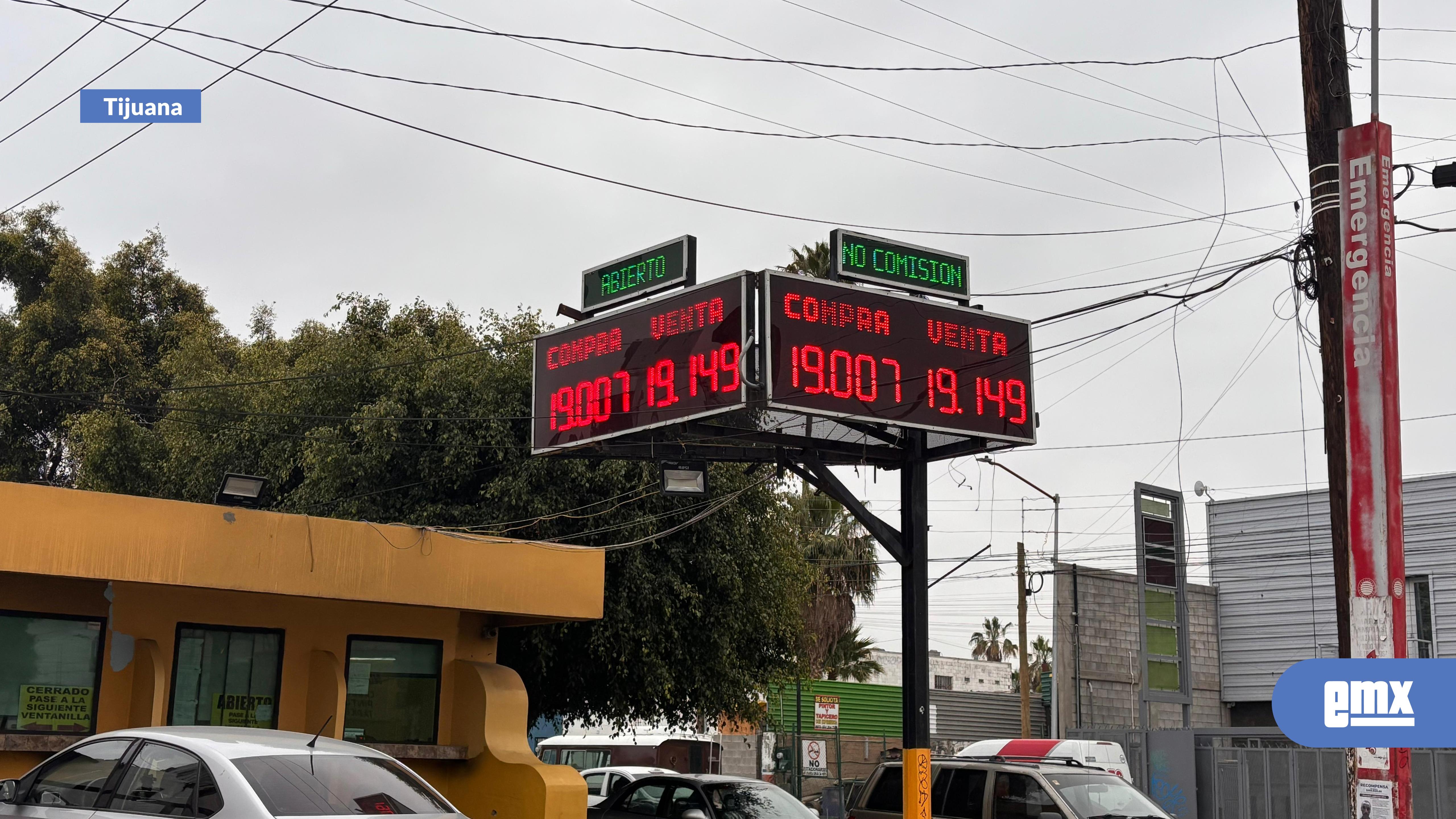 EMX-Tipo de cambio en Tijuana