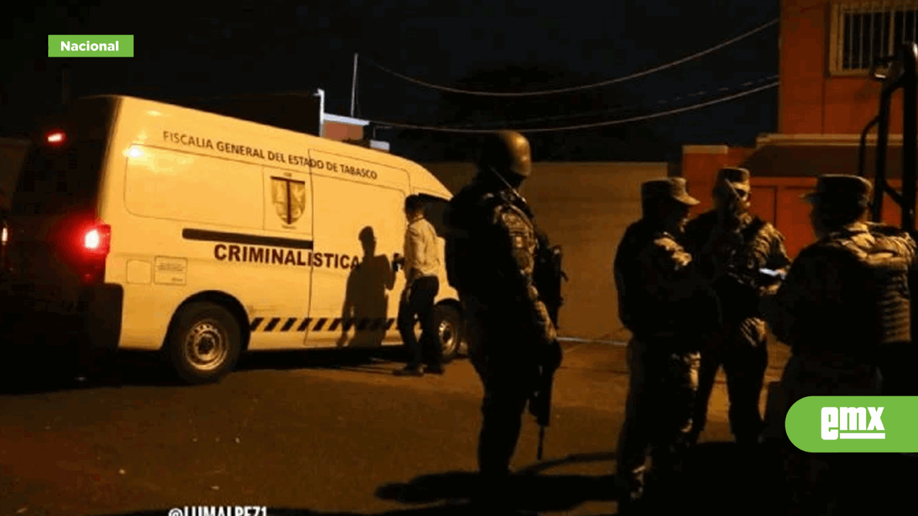 EMX-Sicarios-disparan-a-invitados-de-una-fiesta-en-Tabasco;-hay-cinco-muertos-y-cuatro-heridos