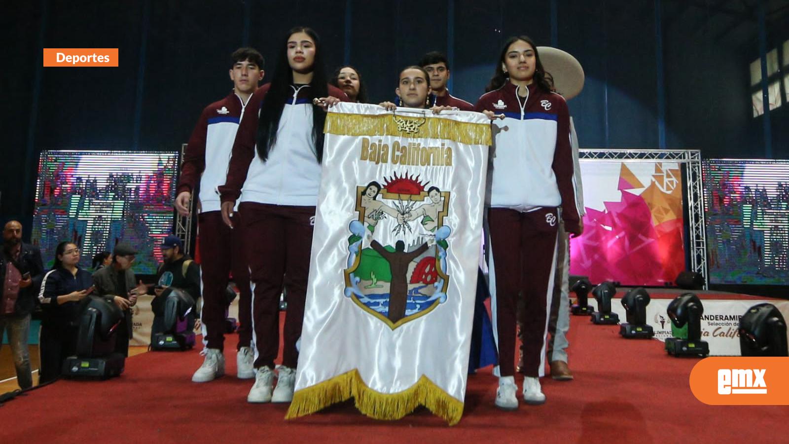 EMX-Abanderan a la delegación de BC rumbo a Olimpiada Nacional 2025