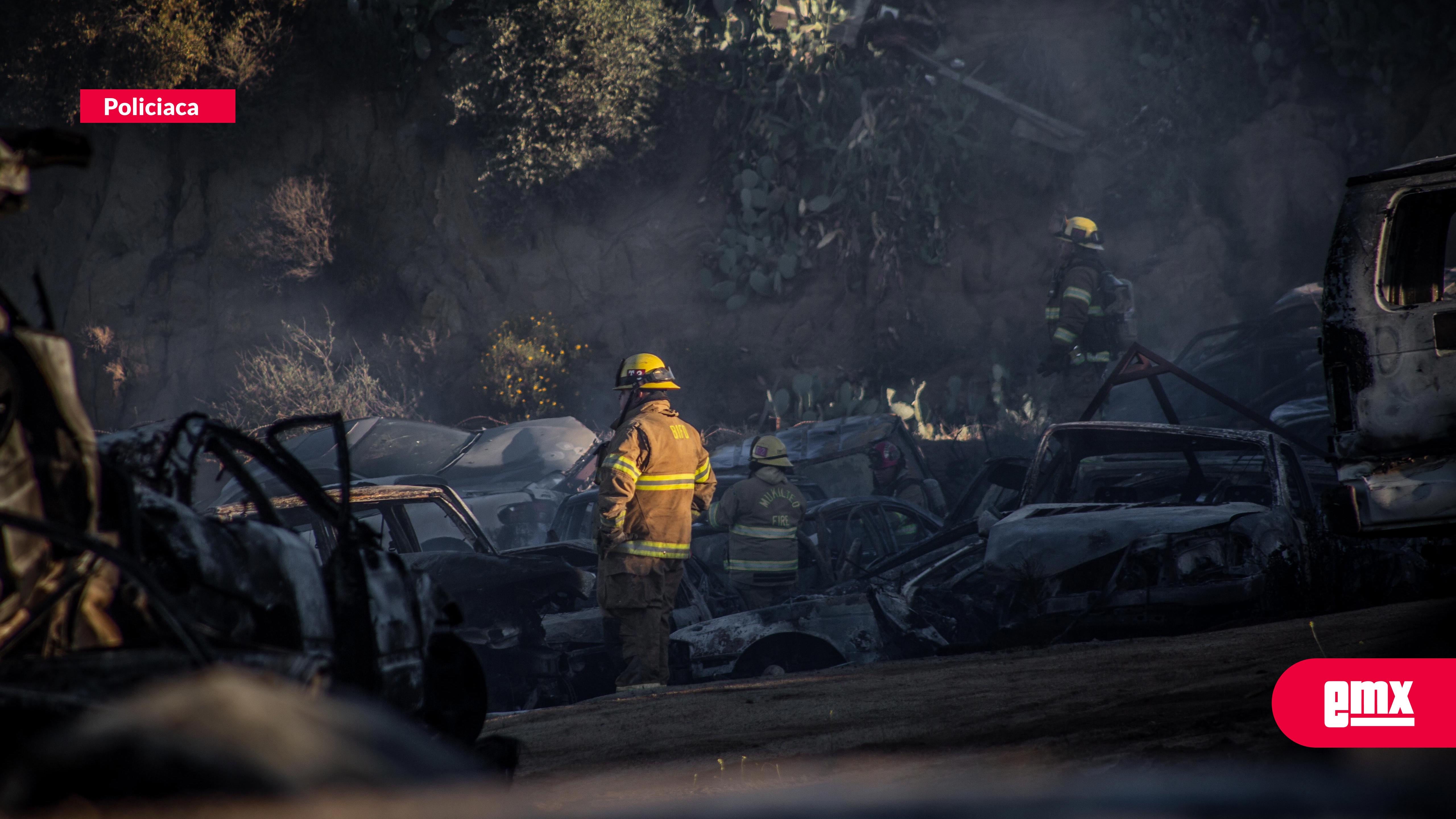 EMX-Incendian-Grúas-Arredondo-tras-el-asesinato-de-propietarios;-hay-3-mil-vehículos-calcinados