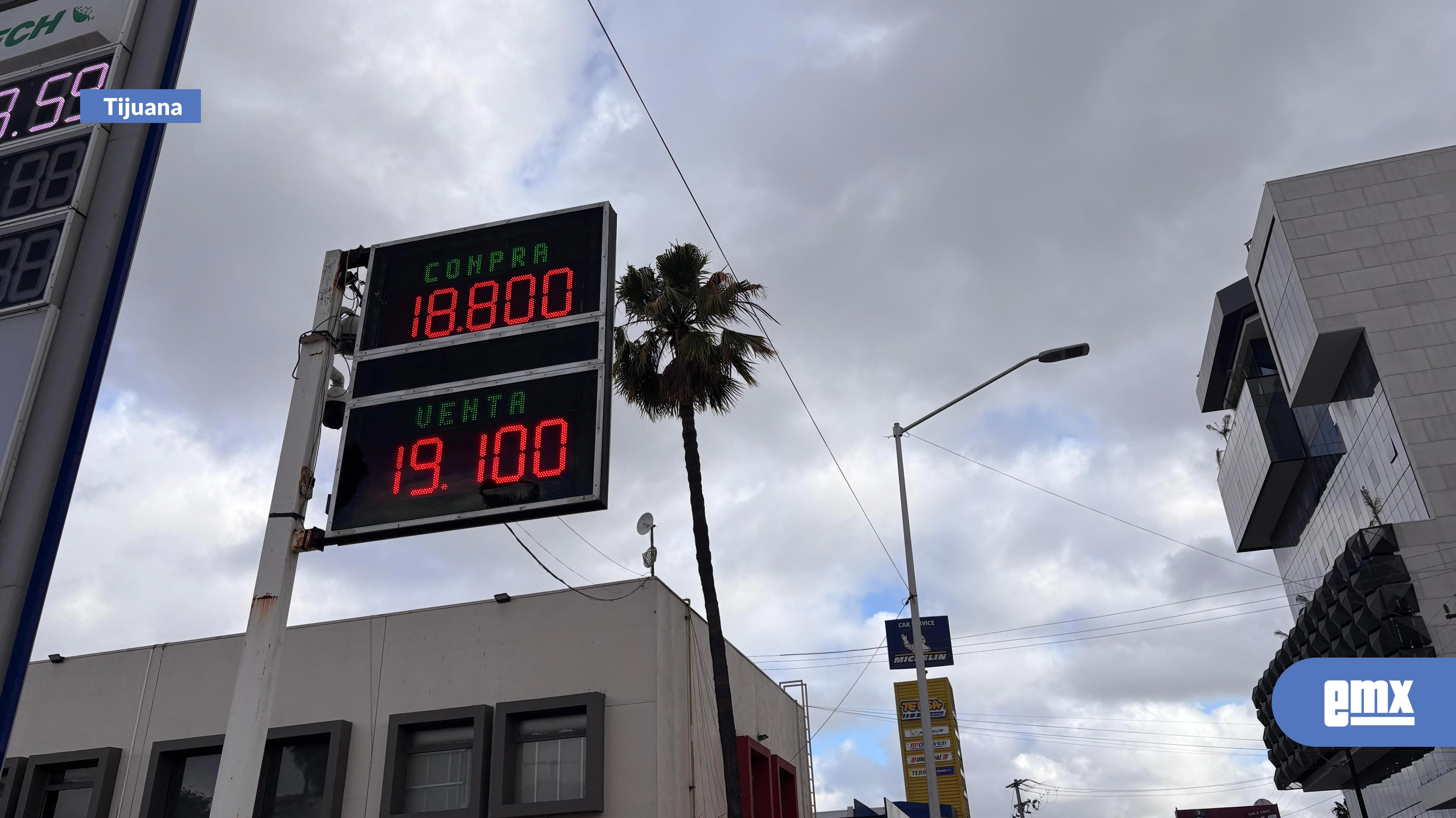 EMX-Tipo de cambio en Tijuana