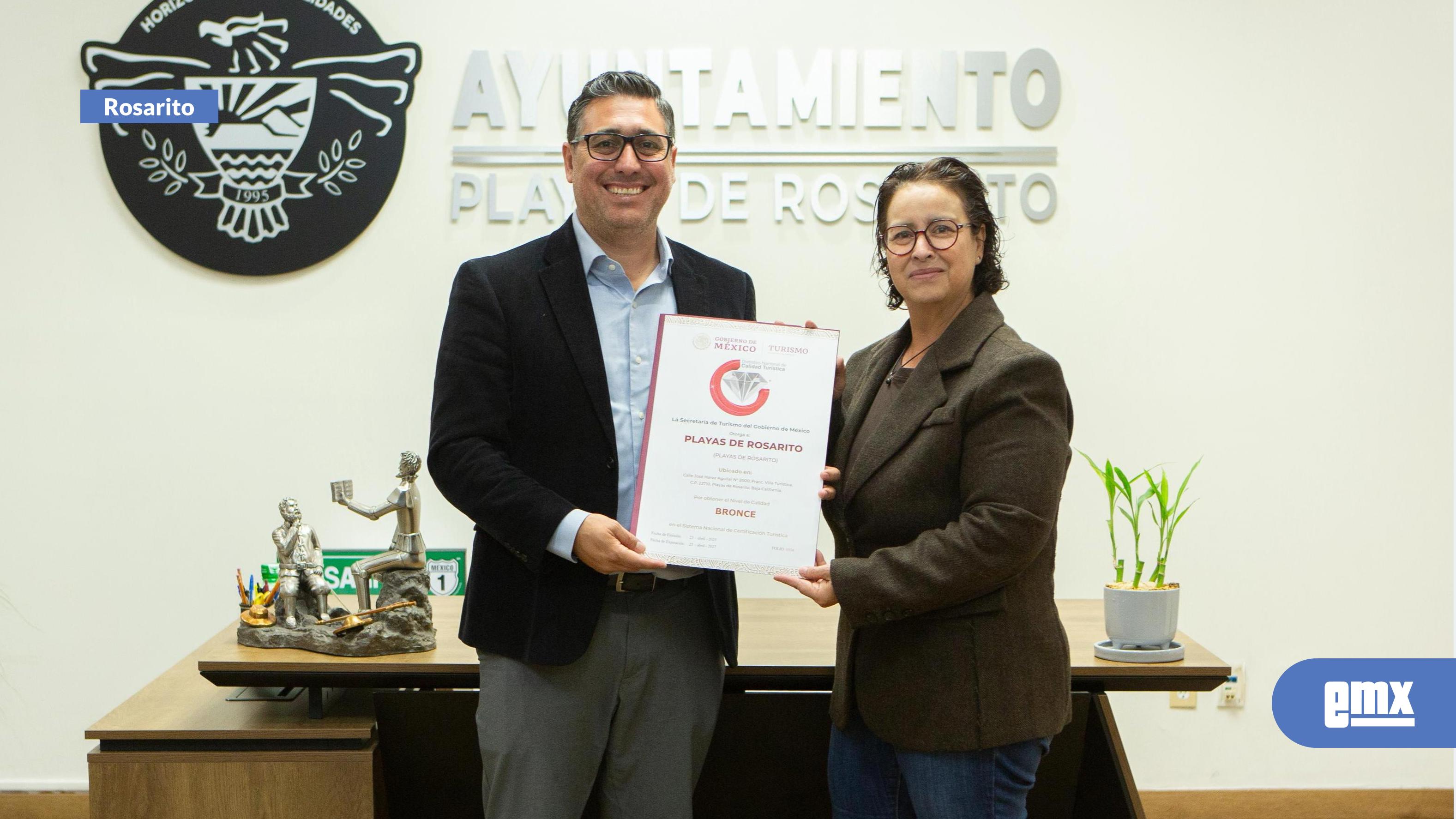 EMX-Playas-de-Rosarito-recibe-Distintivo-Nacional-de-Calidad-Turística-bronce