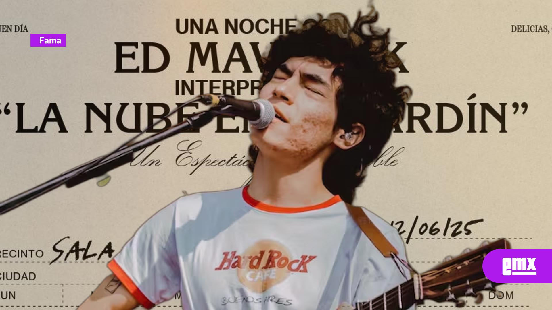EMX-SOLD-OUT:-Ed-Maverick-llevará-“La-Nube-En-El-Jardín”-a-la-Sala-Nezahualcóyotl-en-un-show-exclusivo