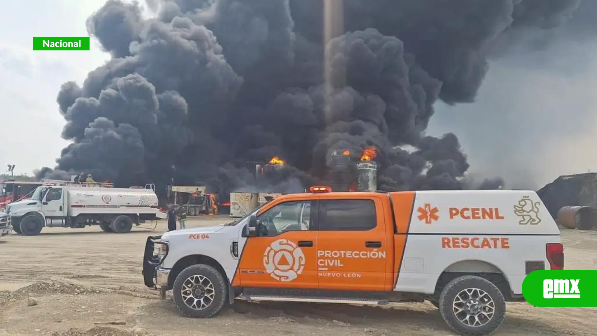 EMX-Incendio-en-empresa-de-destilación-de-diésel-en-Cadereyta-Jiménez-deja-un-lesionado-y-moviliza-a-cuerpos-de-emergencia