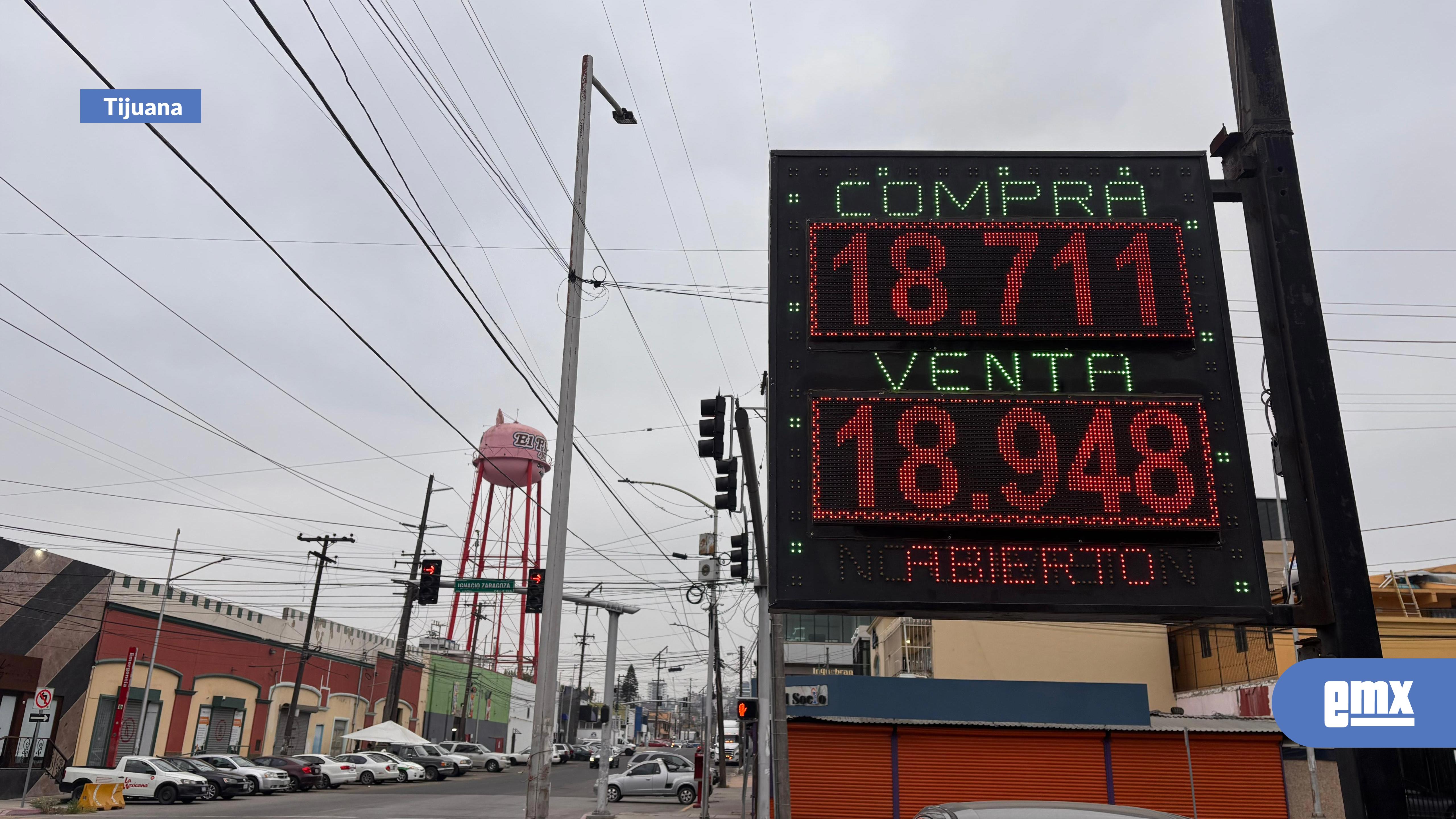 EMX-Tipo de cambio en Tijuana