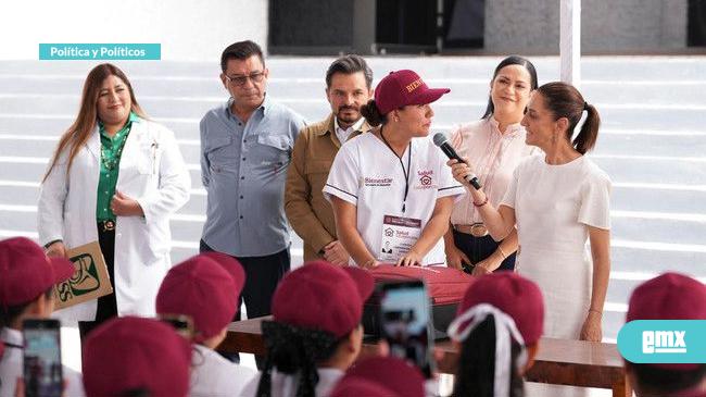 EMX-CLAUDIA SHEINBAUM…reconoce a facilitadores de la salud