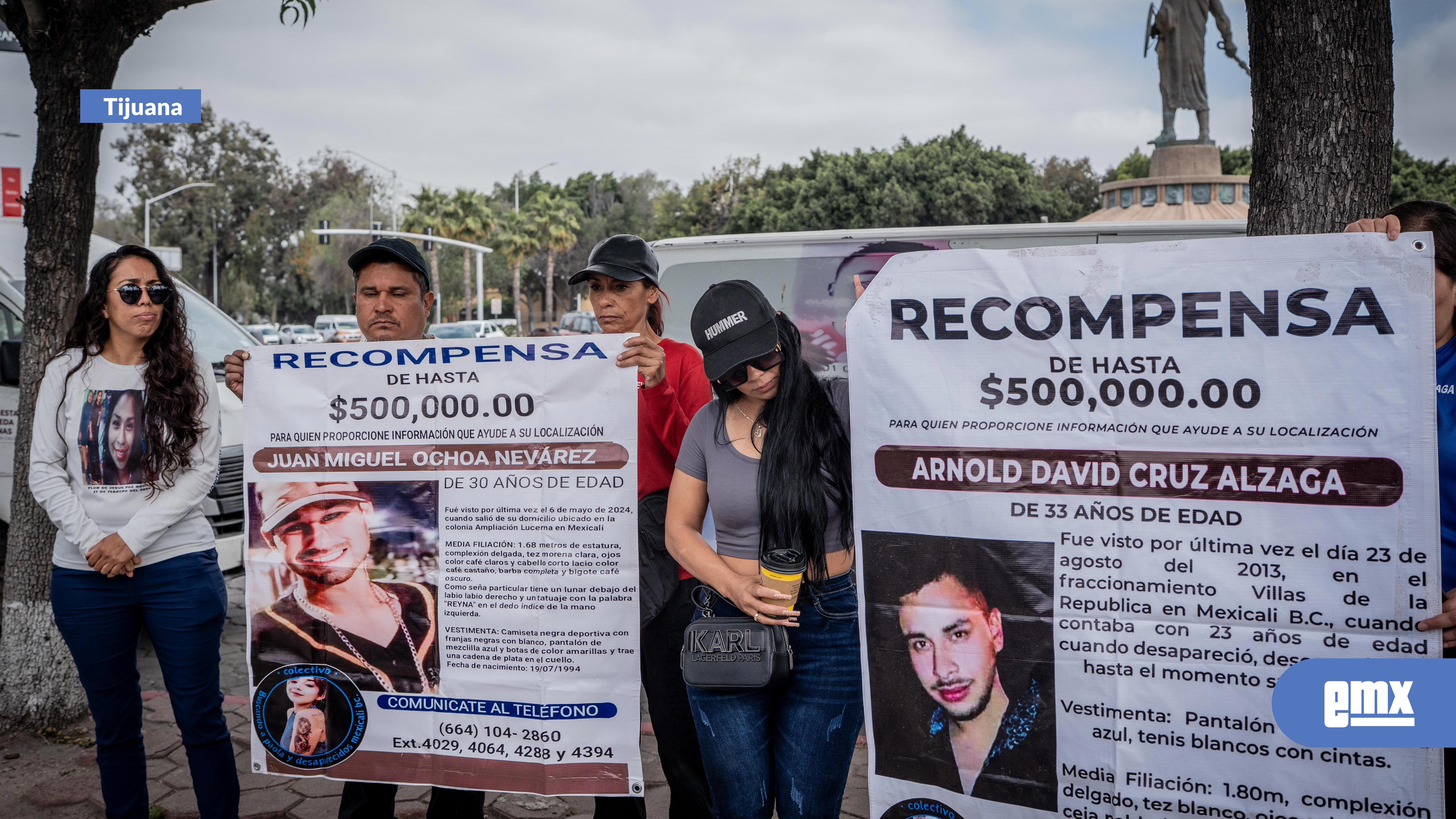 EMX-Colectivos de personas desaparecidas de Tijuana y Mexicali se unen en jornada de búsqueda