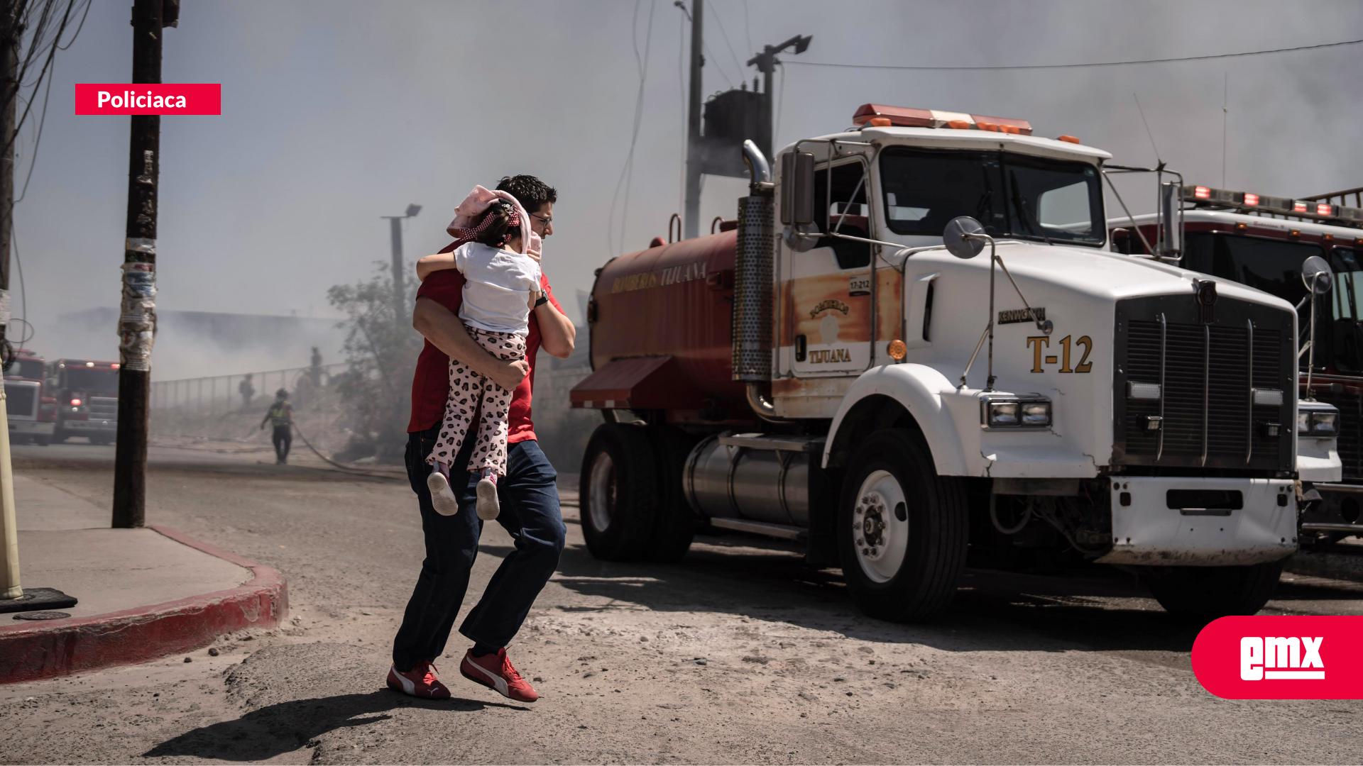 EMX-Vuelve-a-incendiarse-cartonera-en-Parque-Industrial-Los-Pinos;-más-de-100-niños-evacuados-de-Guardería-Los-Pinos