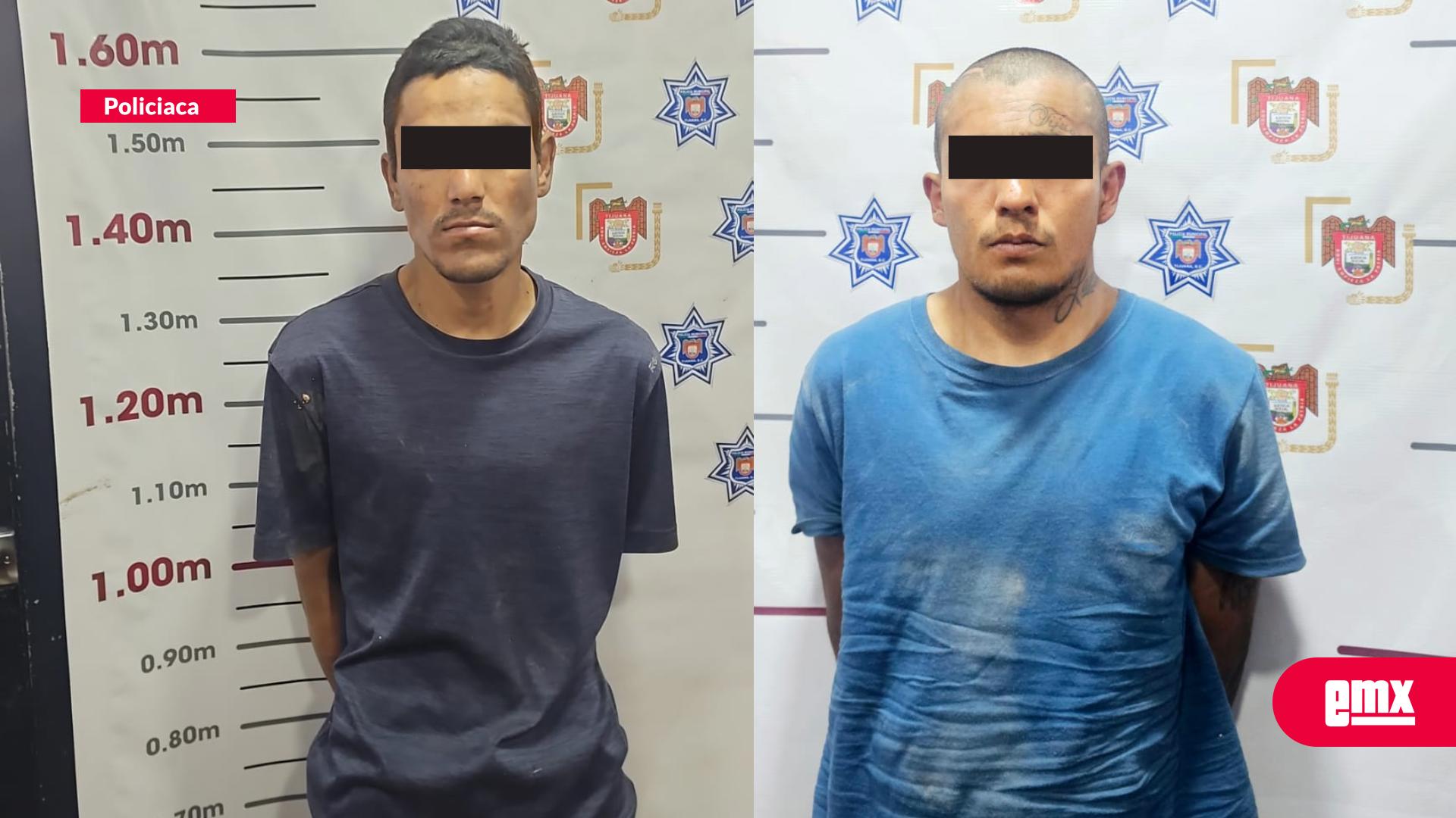 EMX-Detienen-a-dos-en-Tijuana;-uno-tenía-orden-por-homicidio,-viajaban-en-auto-robado