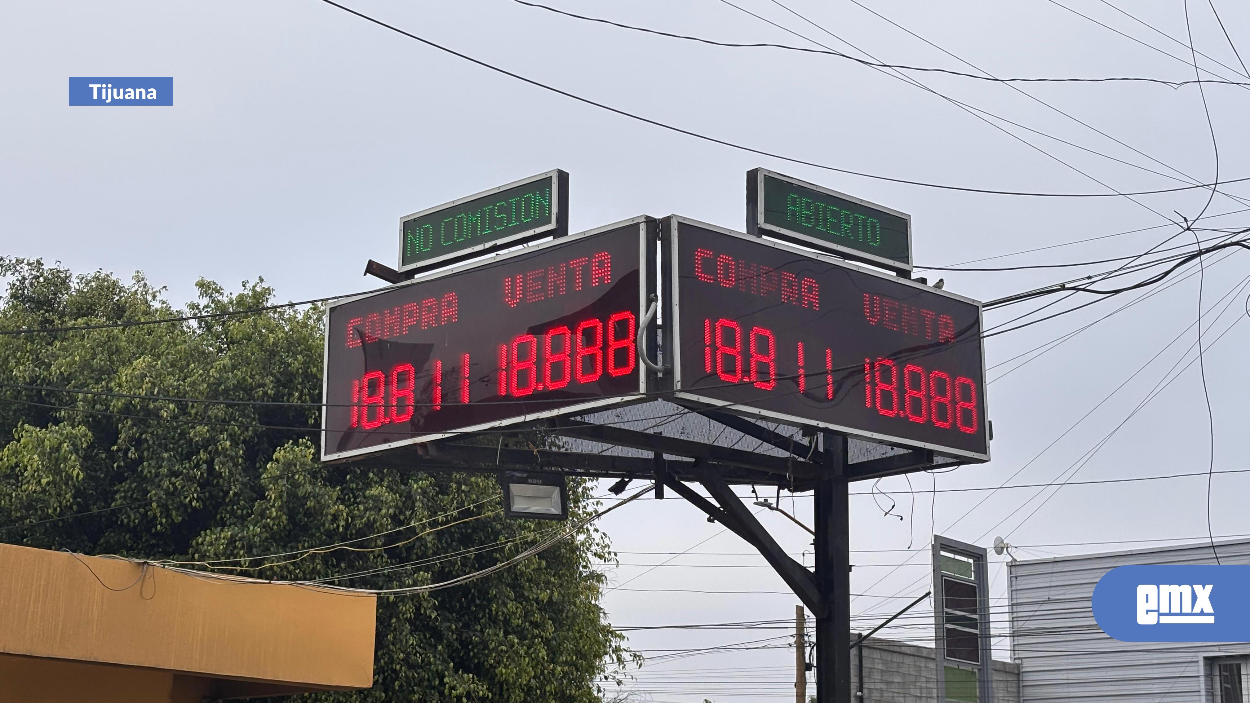 EMX-Tipo de cambio en Tijuana