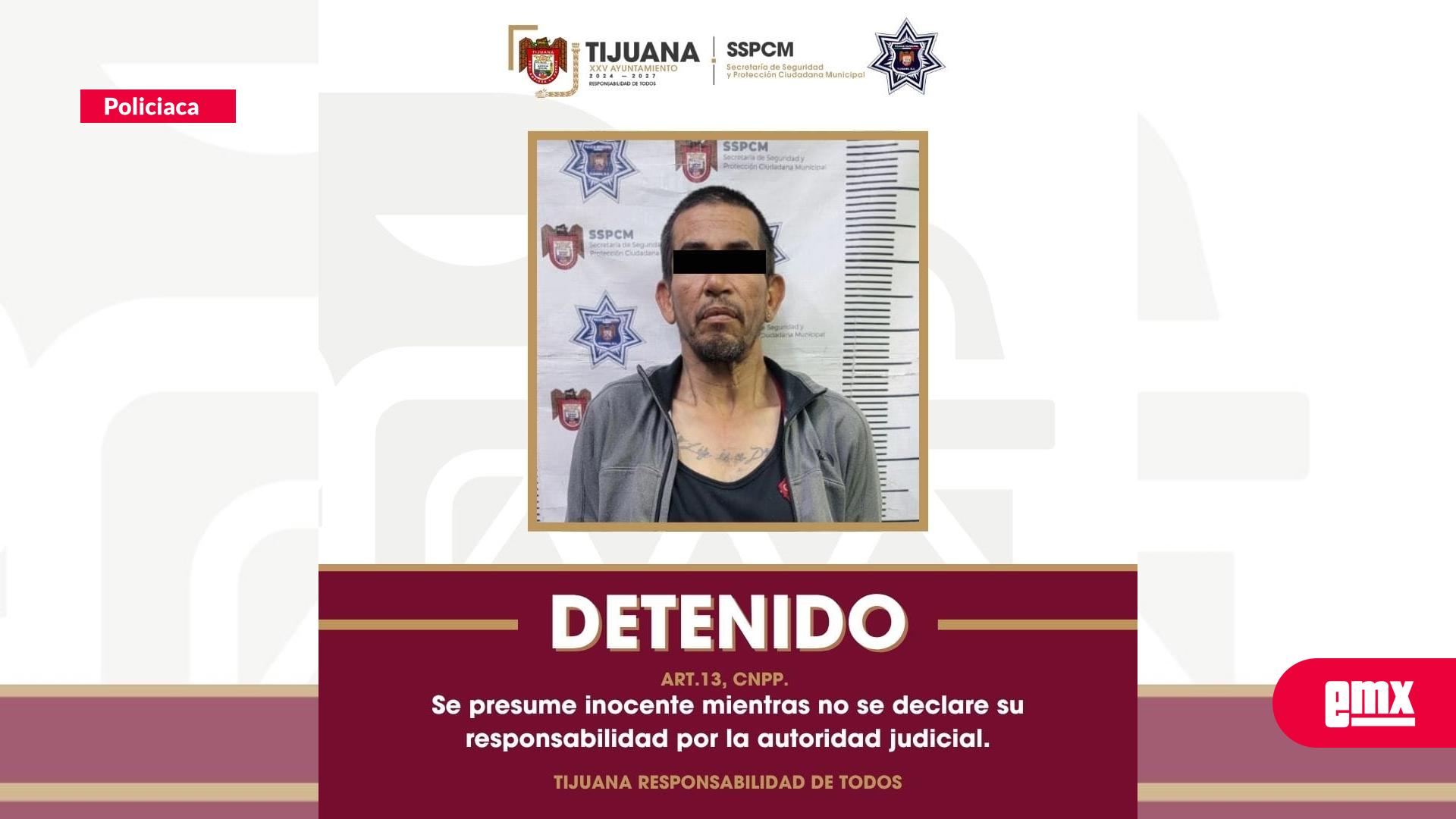 EMX-Asegura-Policía-Municipal-de-Tijuana-a-presunto-responsable-de-robo-de-celular-y-otros-delitos