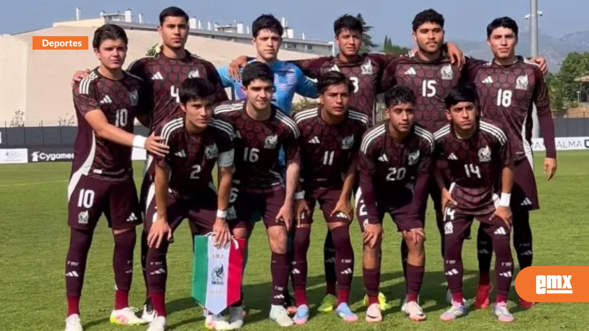 EMX-Selección Mexicana Sub-20 avanza a semifinales del Torneo Maurice Revello pese a derrota ante Congo