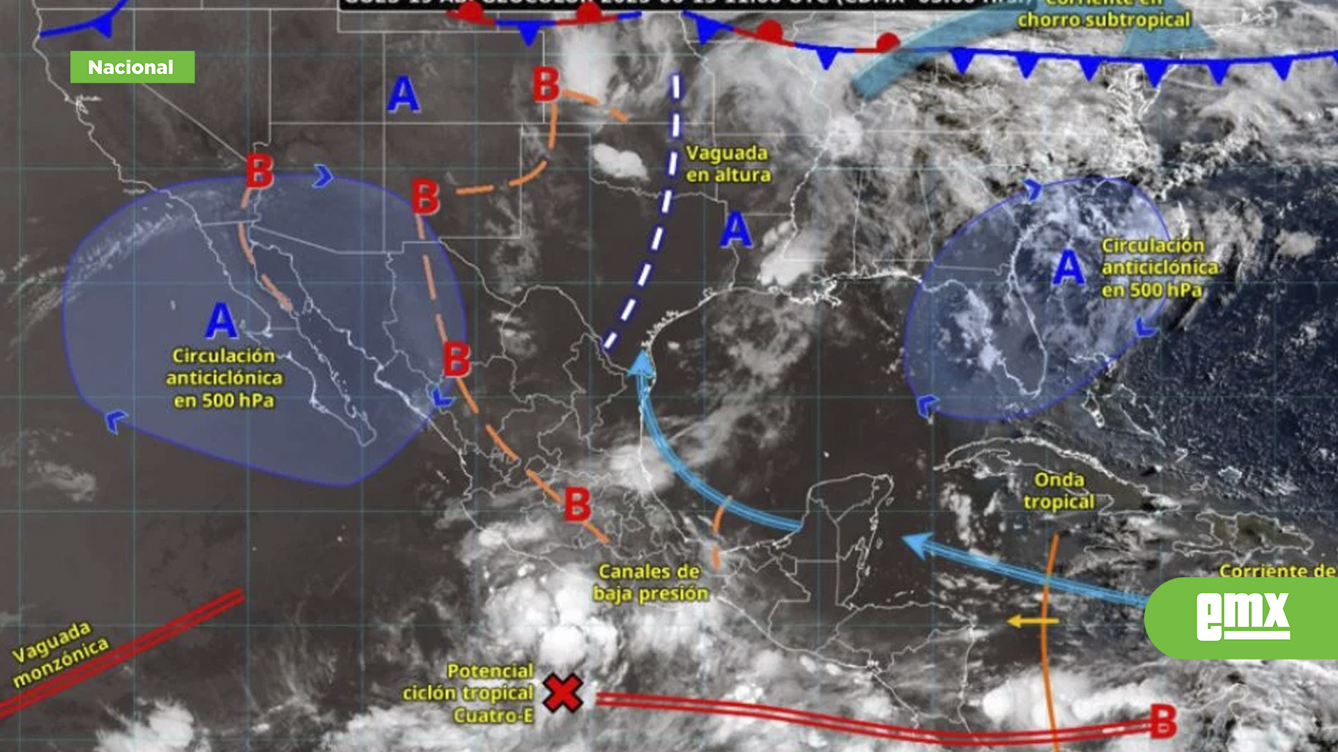 EMX-Alertan-por-formación-de-tormenta-tropical-'Dalila'-en-México,-¿Qué-estados-afectaría?