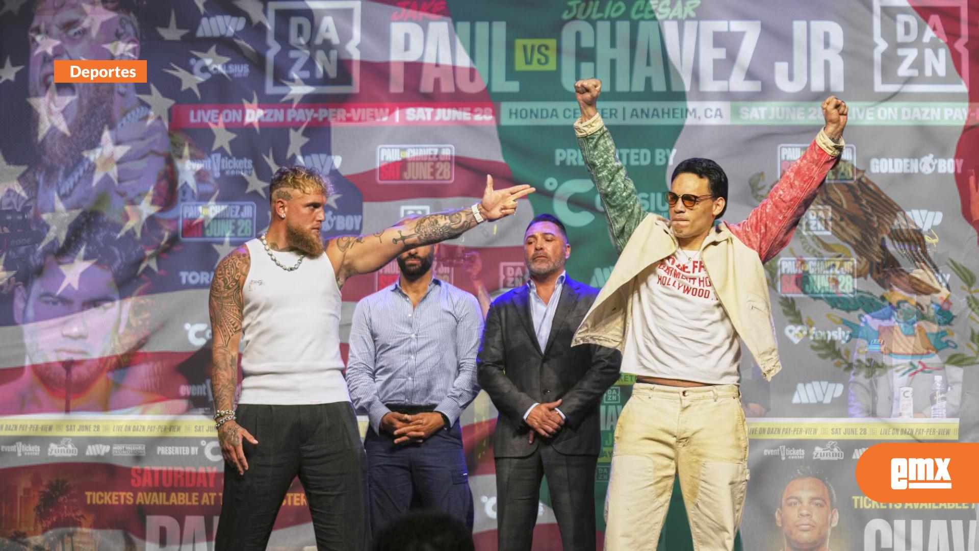 EMX-Jake-Paul-vs.-Julio-César-Chávez-Jr.:-el-influencer-y-el-ex-campeón-mundial-se-enfrentarán-en-un-duelo-decisivo