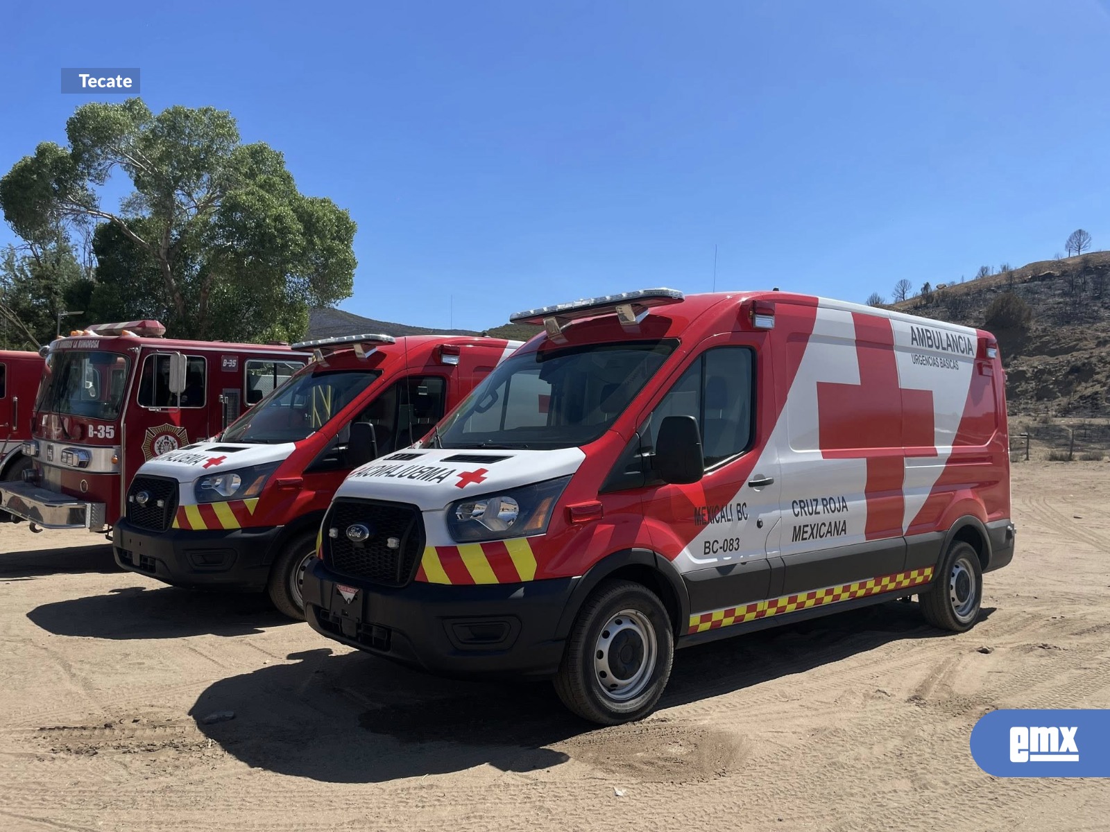 EMX-Despliega-Cruz-Roja-equipos-de-emergencia-por-incendios-en-La-Rumorosa