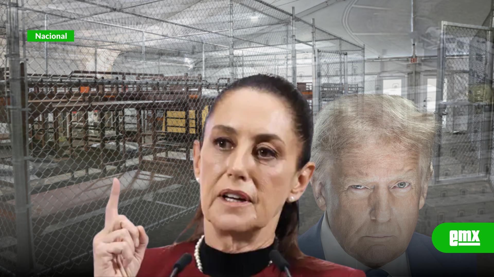 EMX-Sheinbaum-exige-repatriación-inmediata-de-mexicanos-en-“Alligator-Alcatraz”