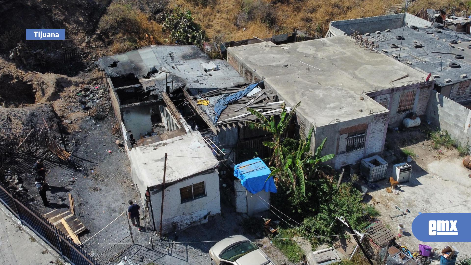 EMX-Tras perderlo todo en un incendio, familia en Las Huertas recibe apoyo con rifa solidaria