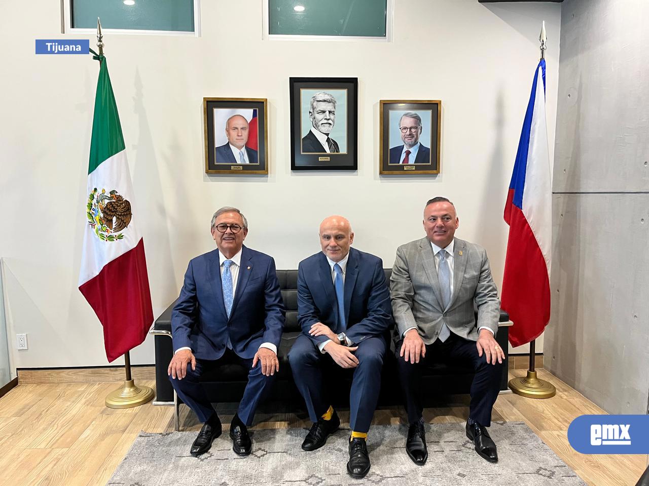 EMX-Visita-Embajador-de-República-Checa-en-México,-Tomáš-Hart,-a-Baja-California