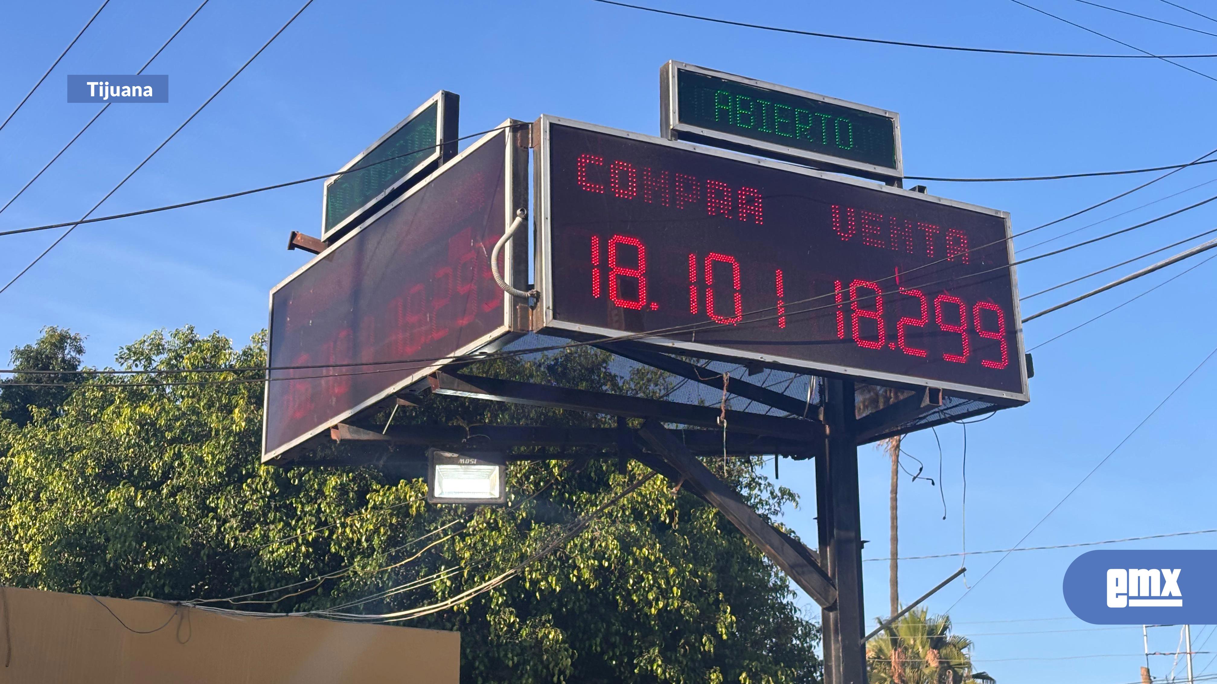EMX-Tipo de cambio en Tijuana