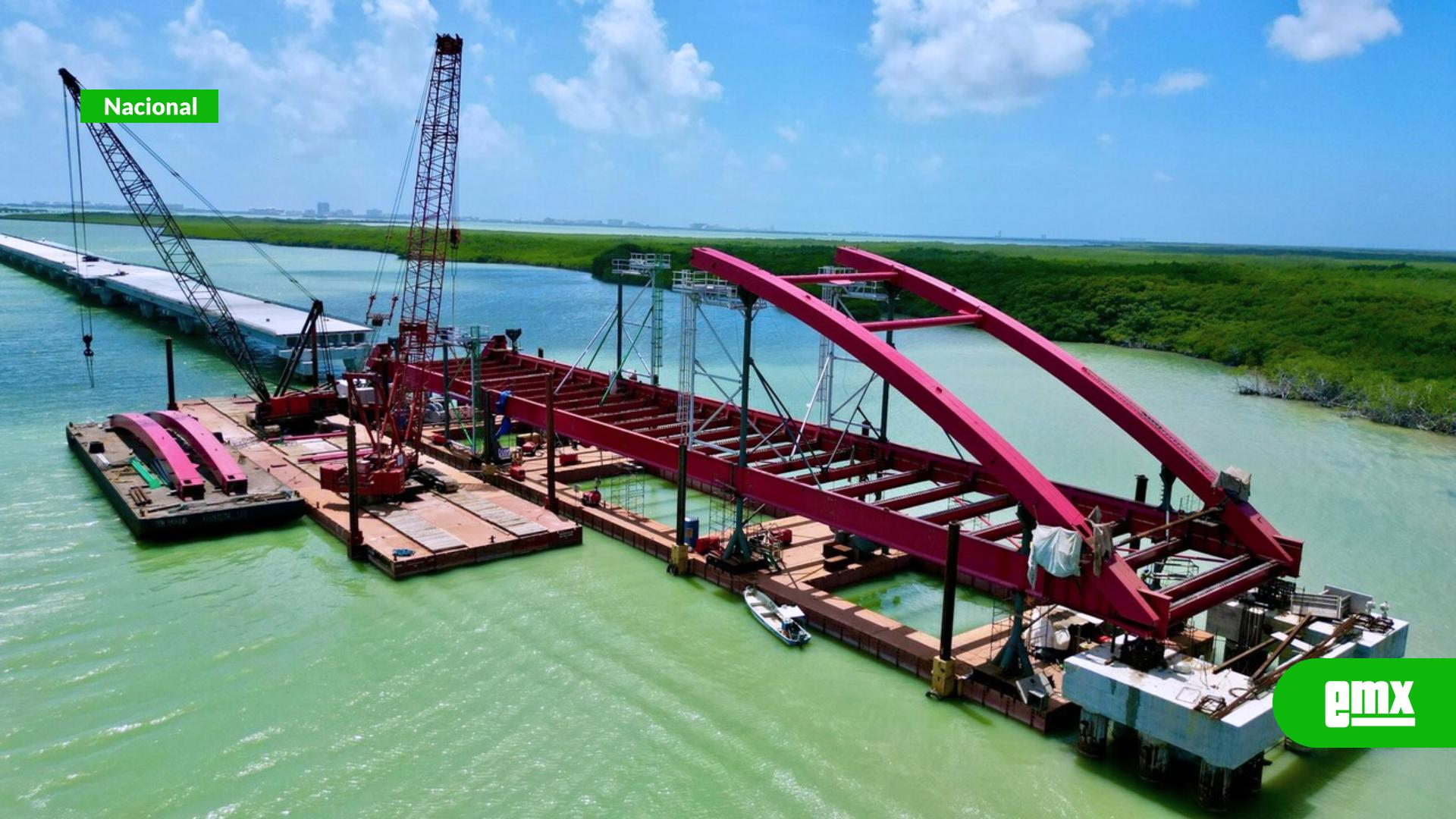 EMX-Avanza-a-buen-ritmo-el-Puente-Vehicular-Nichupté-en-Cancún,-proyecto-emblemático-de-movilidad-y-sostenibilidad