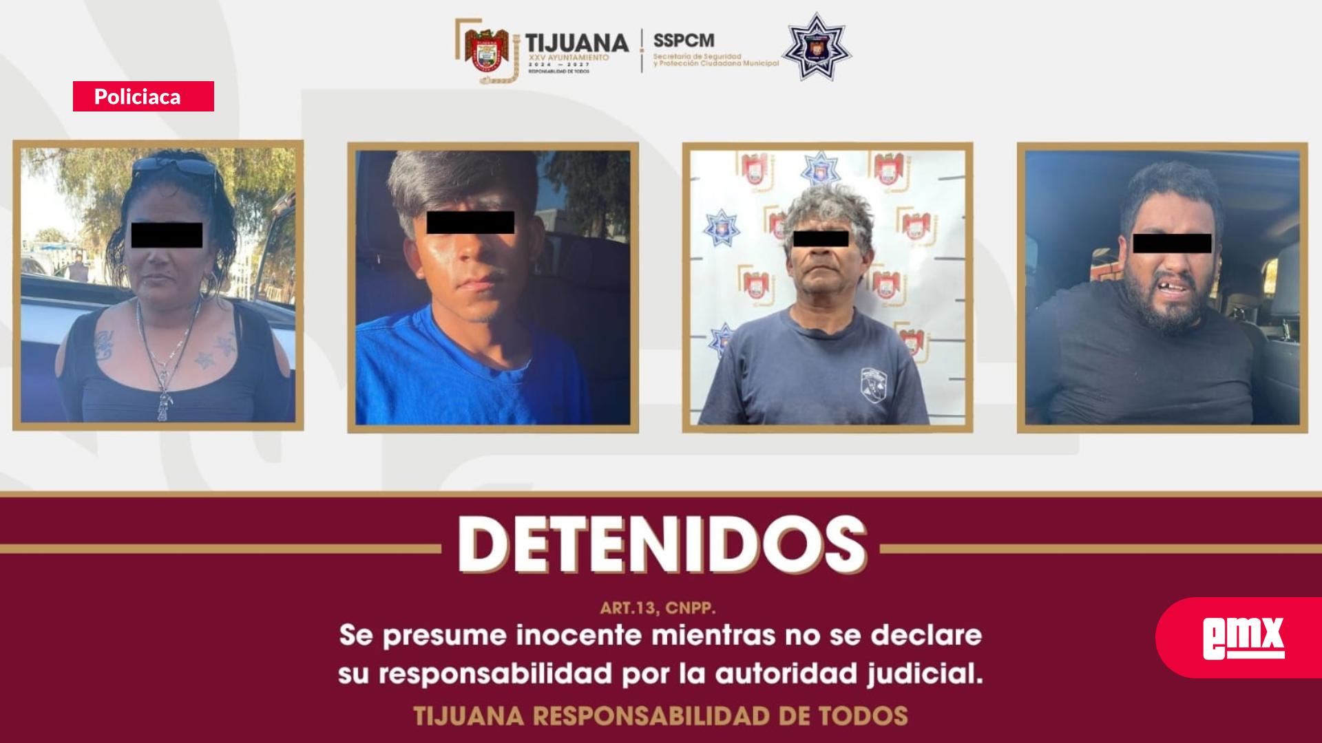EMX-Ataque-armado-deja-dos-heridos-en-Tijuana;-cuatro-detenidos-tras-operativo-policial