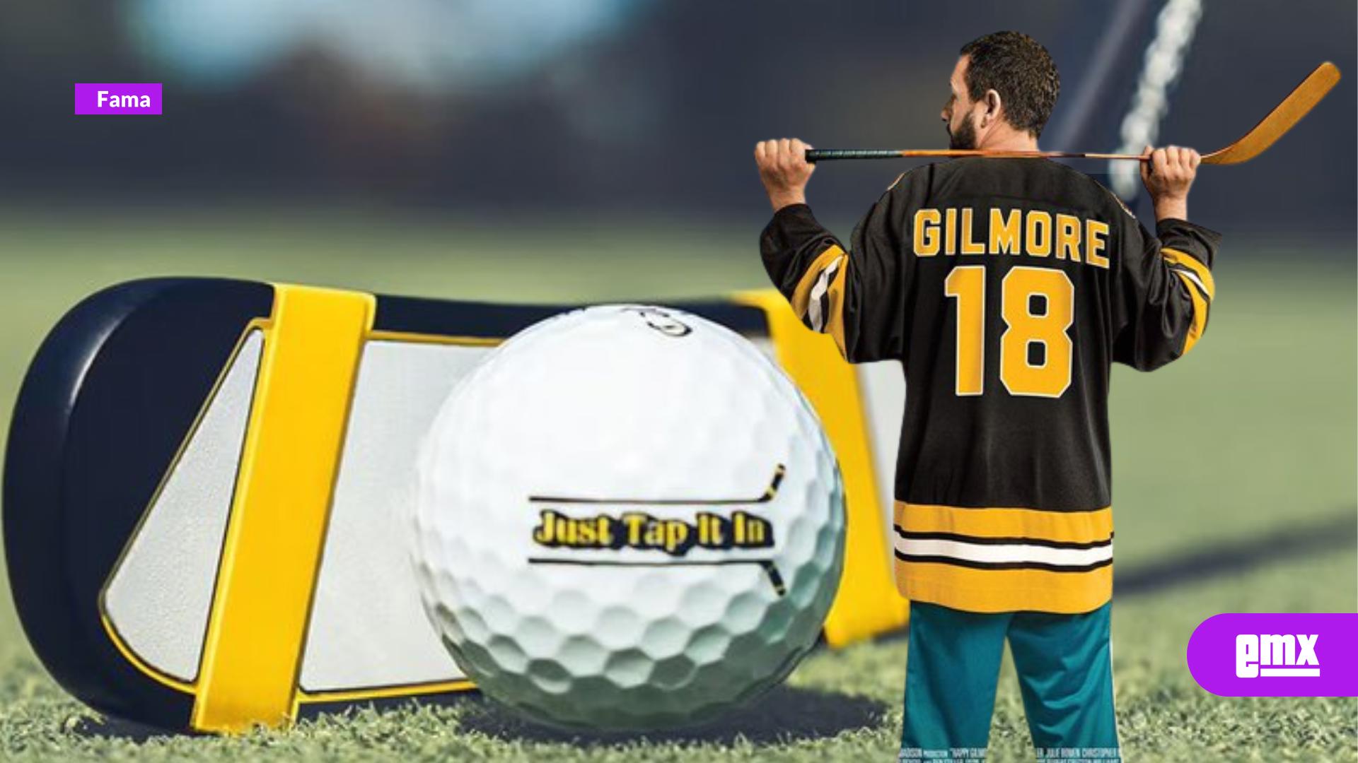 EMX-Callaway lanza edición limitada de putter estilo palo de hockey y pelotas de golf inspiradas en Happy Gilmore