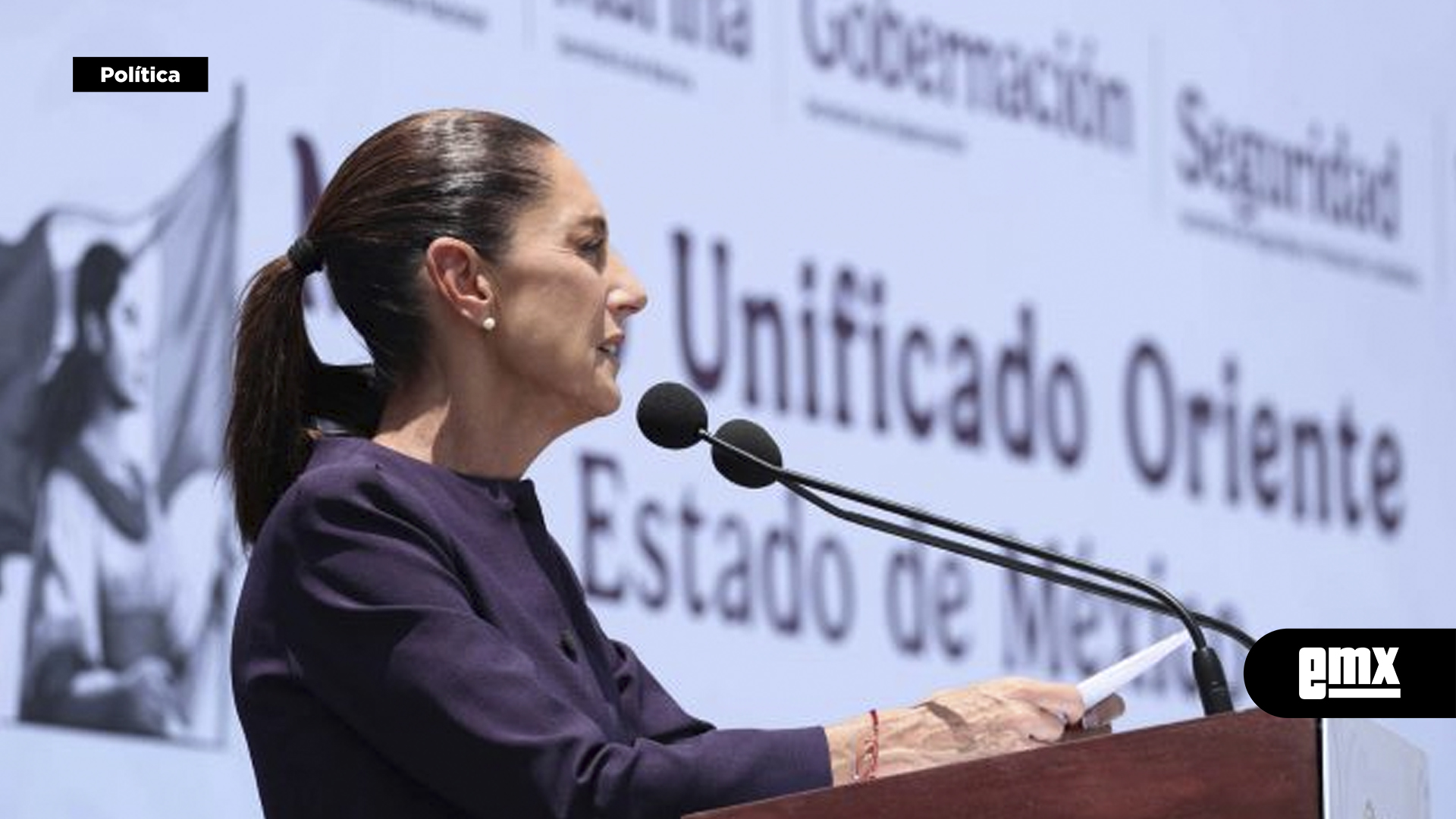 EMX-CLAUDIA SHEINBAUM PARDÓ presentó los avances del Mando Unificado