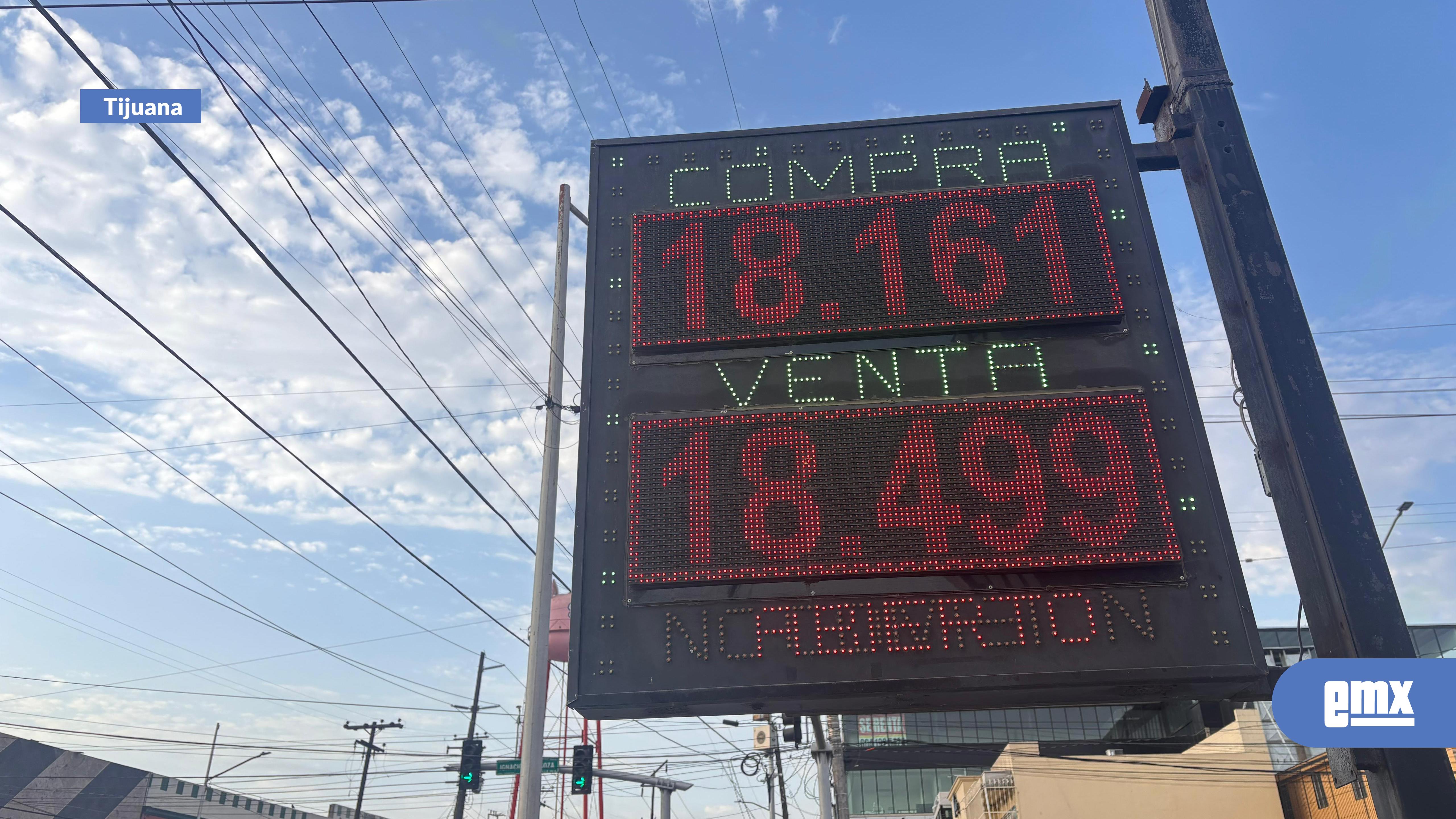EMX-Tipo de cambio en Tijuana