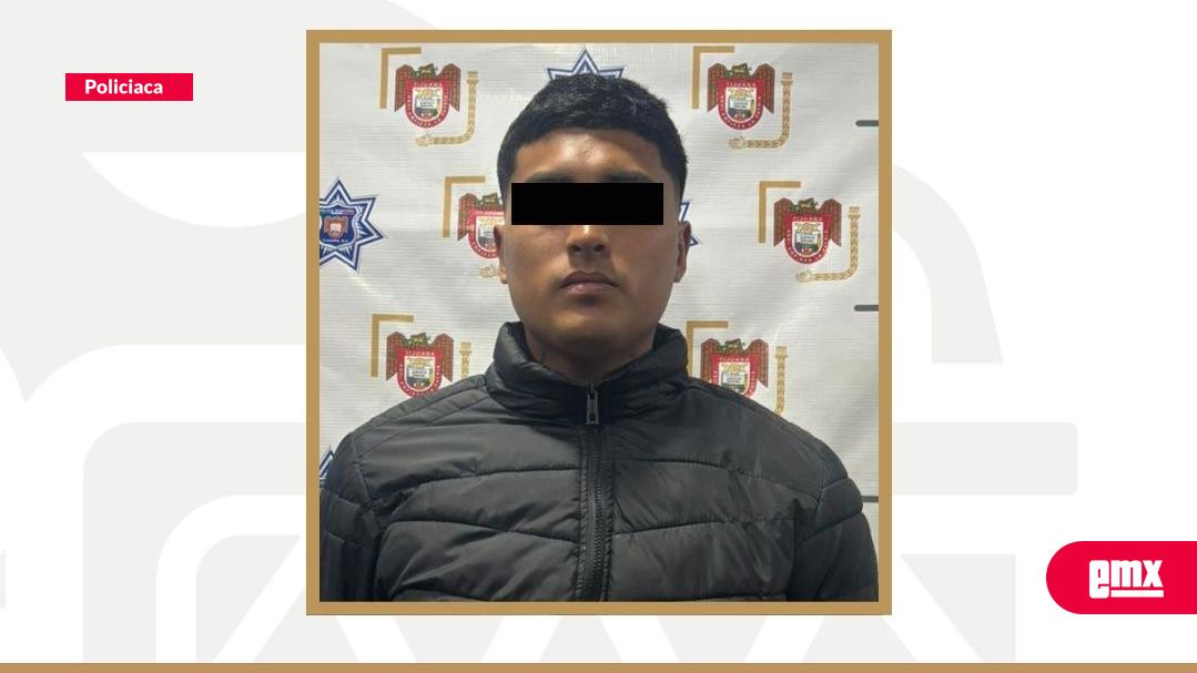 EMX-Captura Policía Municipal a presunto asaltante de al menos 9 tiendas Oxxo