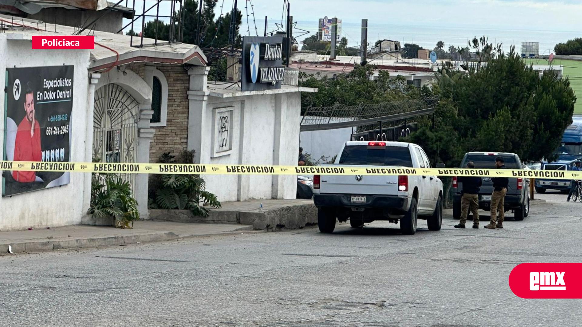 EMX-Ataque armado contra policía municipal lo deja herido de Rosarito