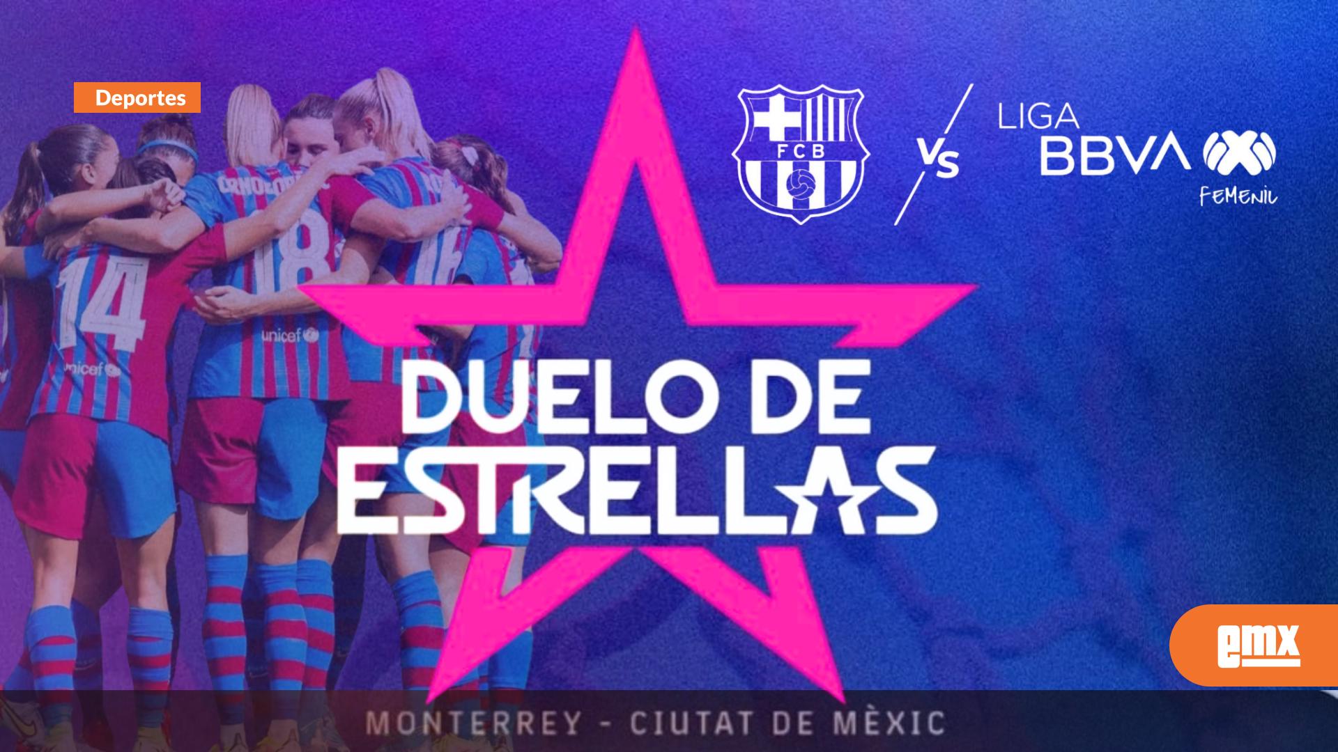 EMX-Sostendrá Barça Femenino  dos amistosos en México 
